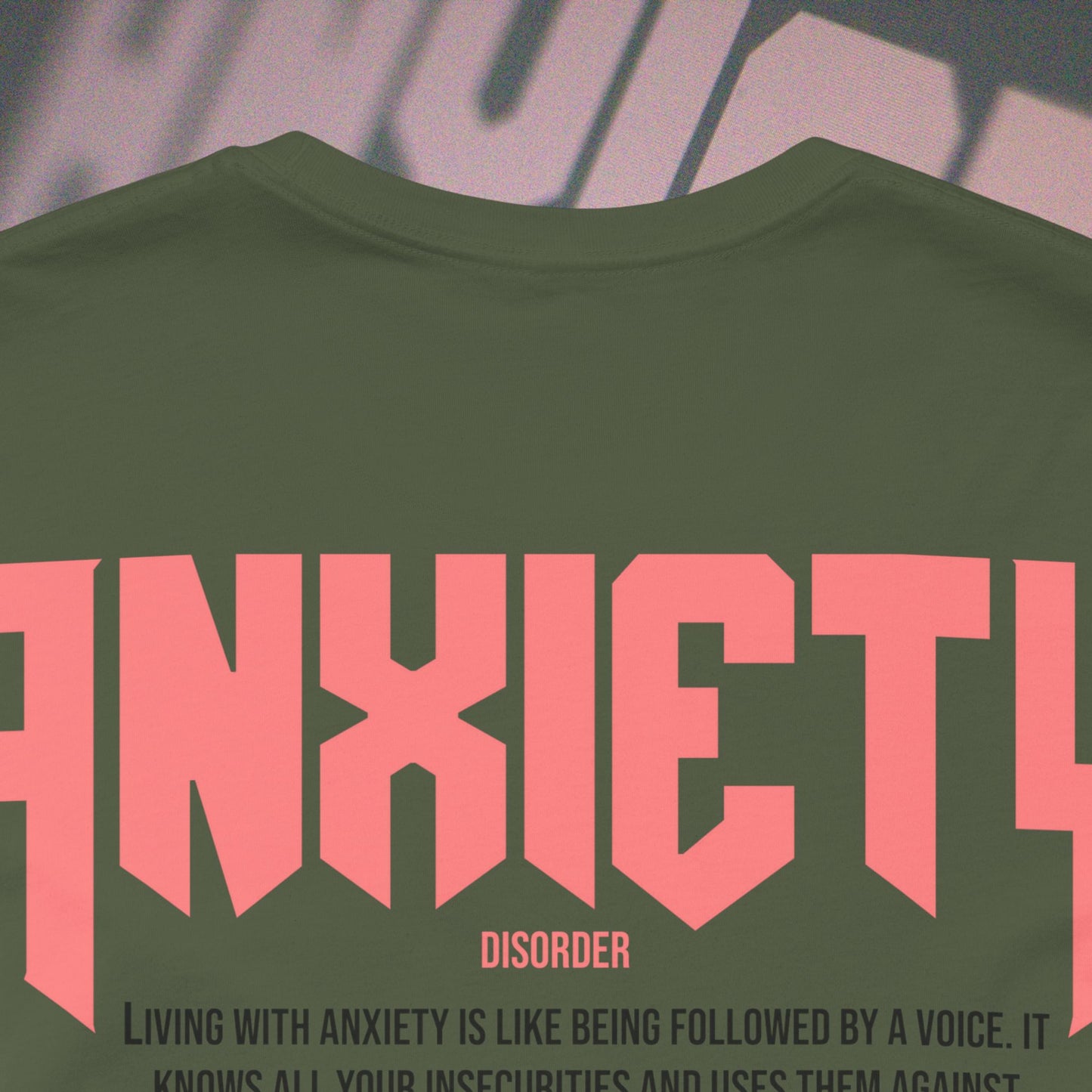 Anxiety - Military Green - T-Shirt