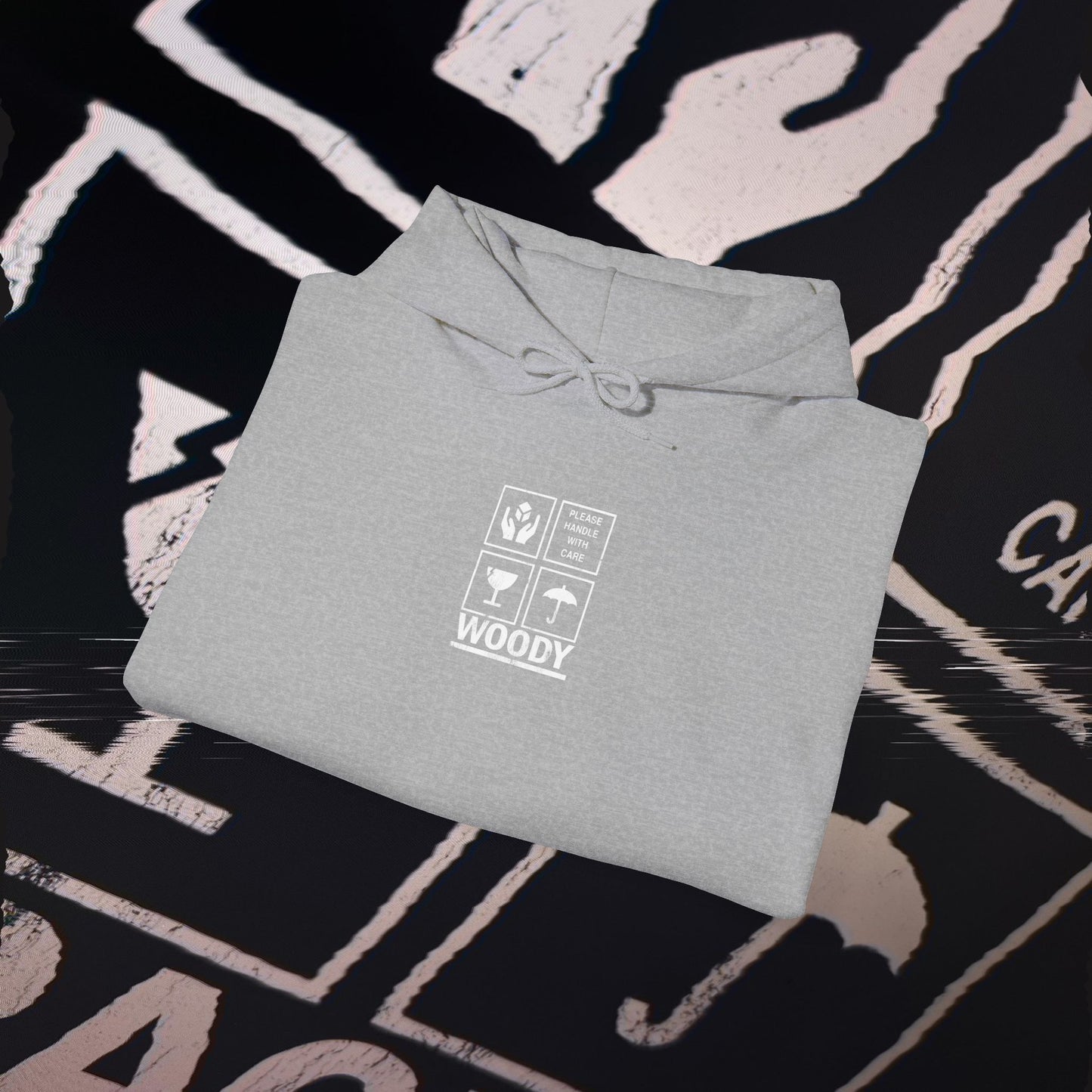 Fragile - Sport Grey - Hoodie