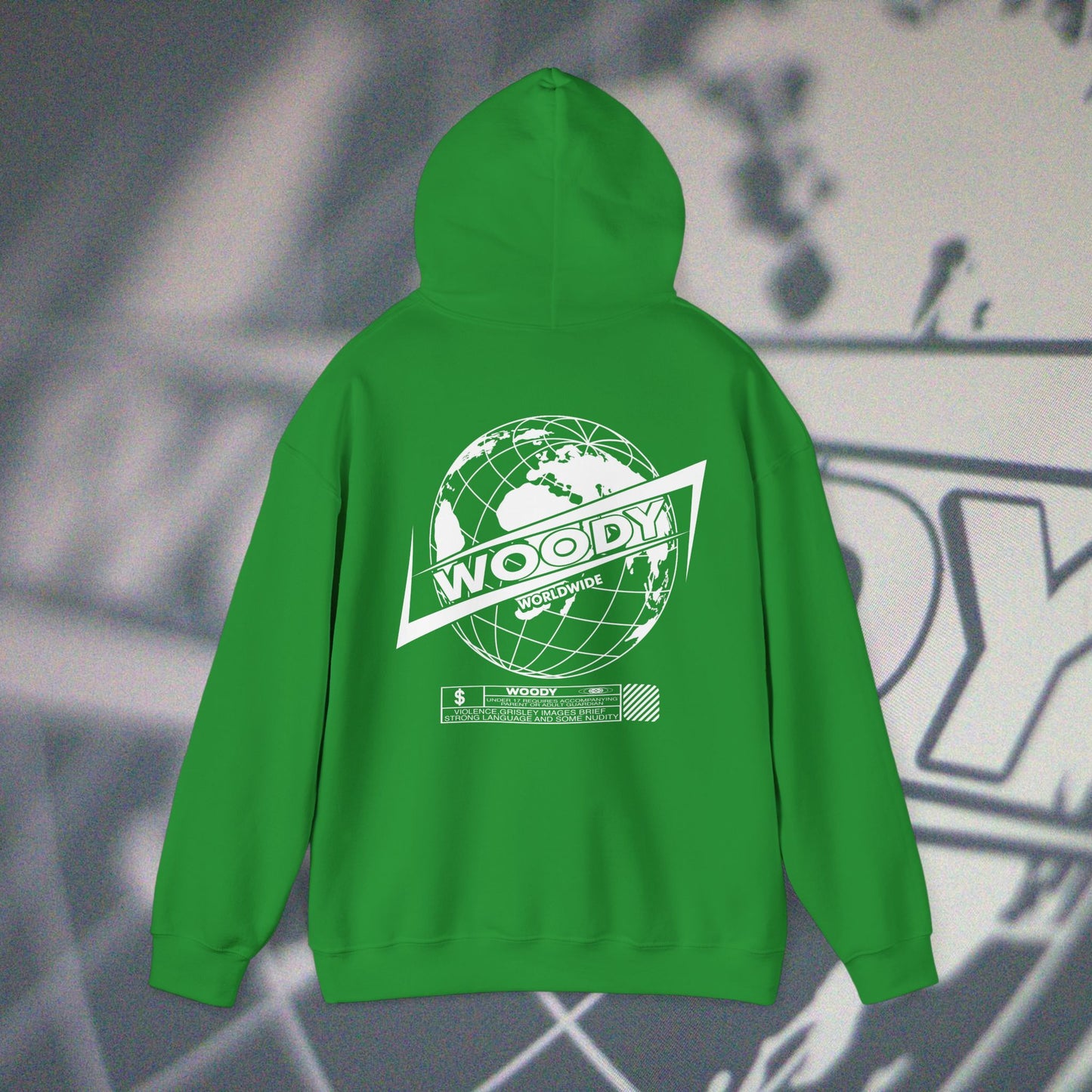 Woody Worldwide - Green - Hoodie