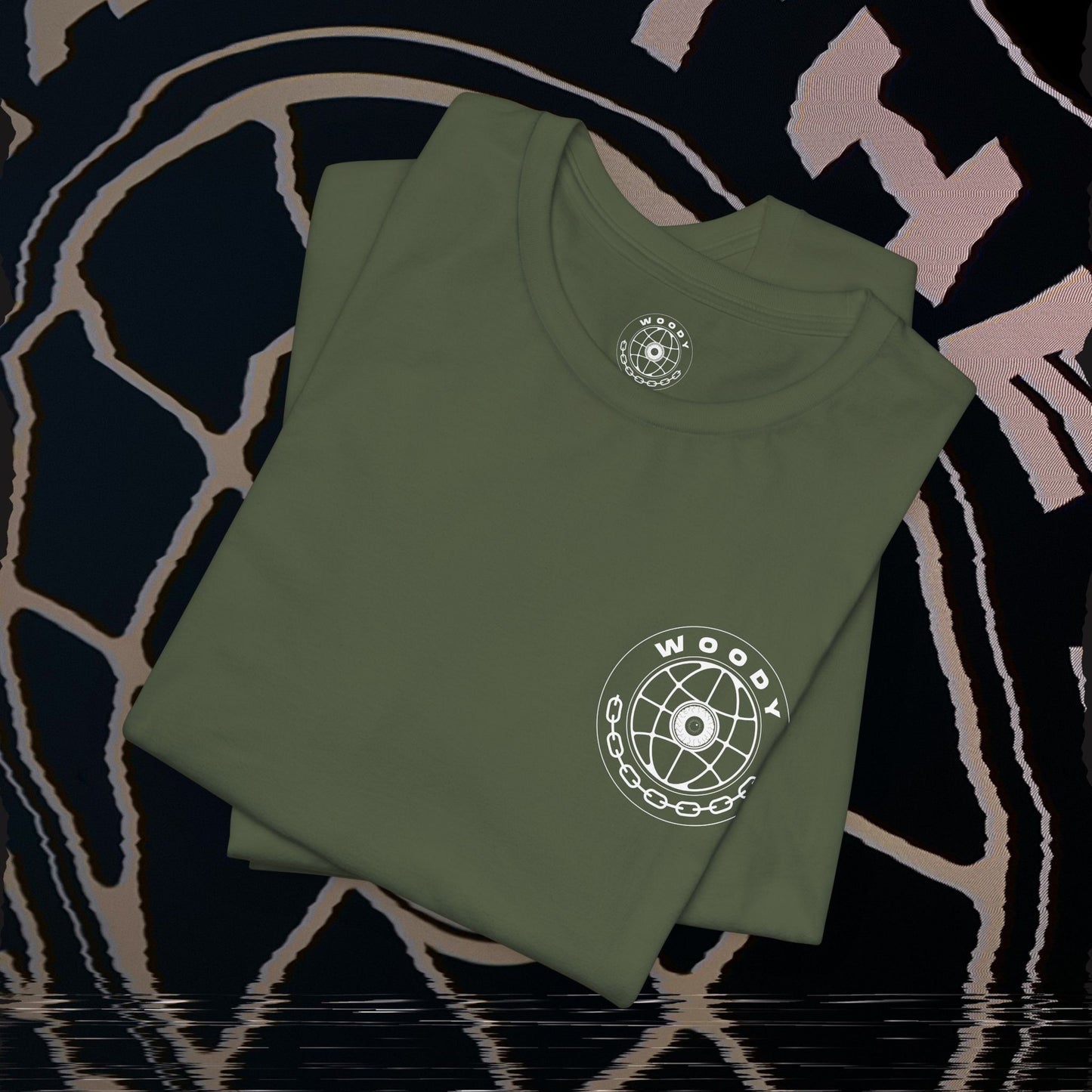 Take The Risk - Military Green - T-Shirt