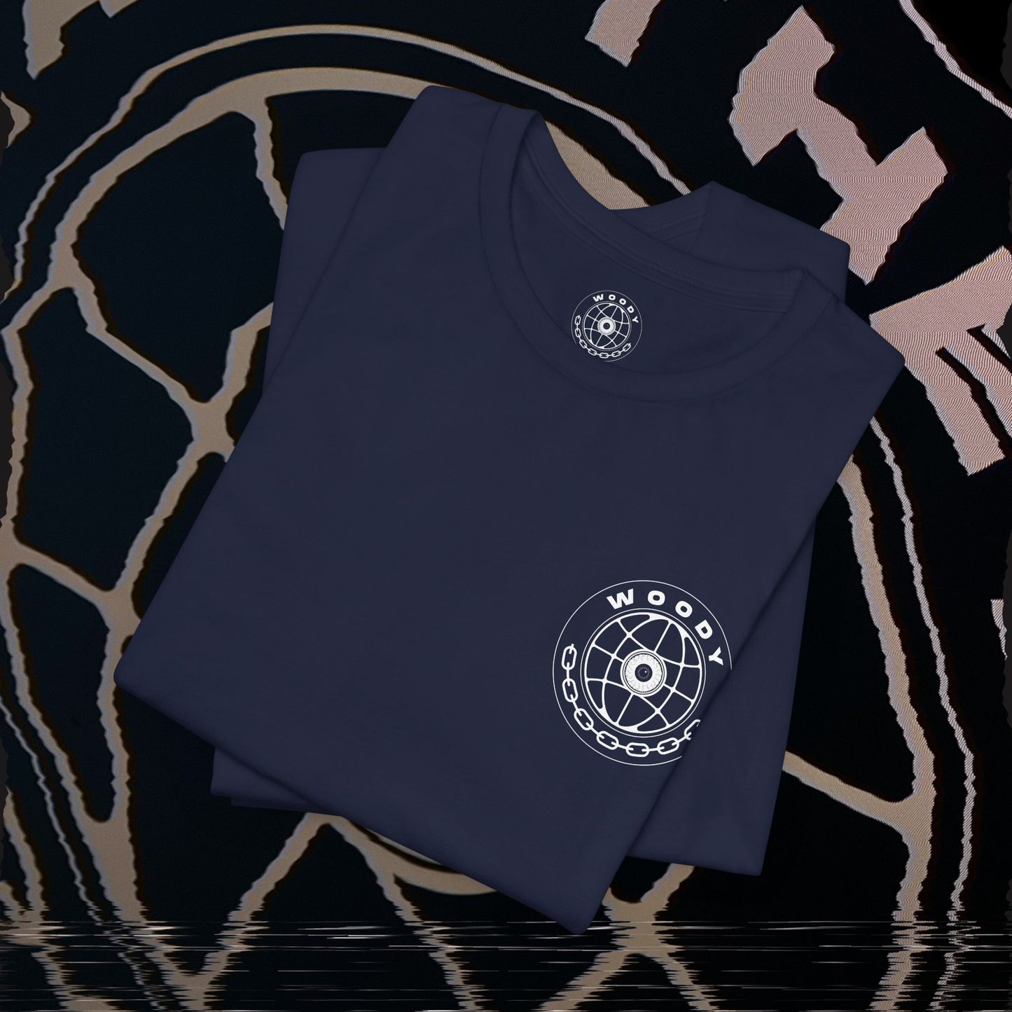 Take The Risk - Navy - T-Shirt