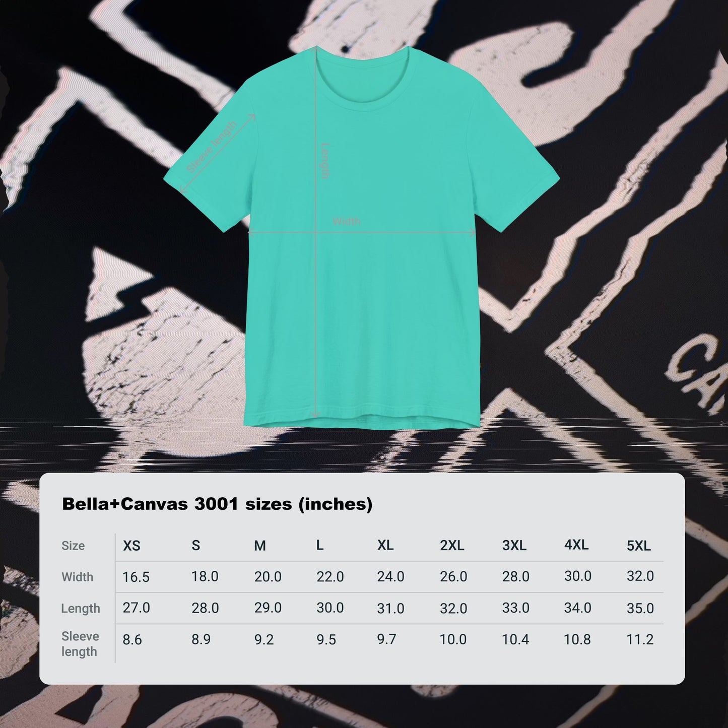 Fragile - Teal - T-Shirt