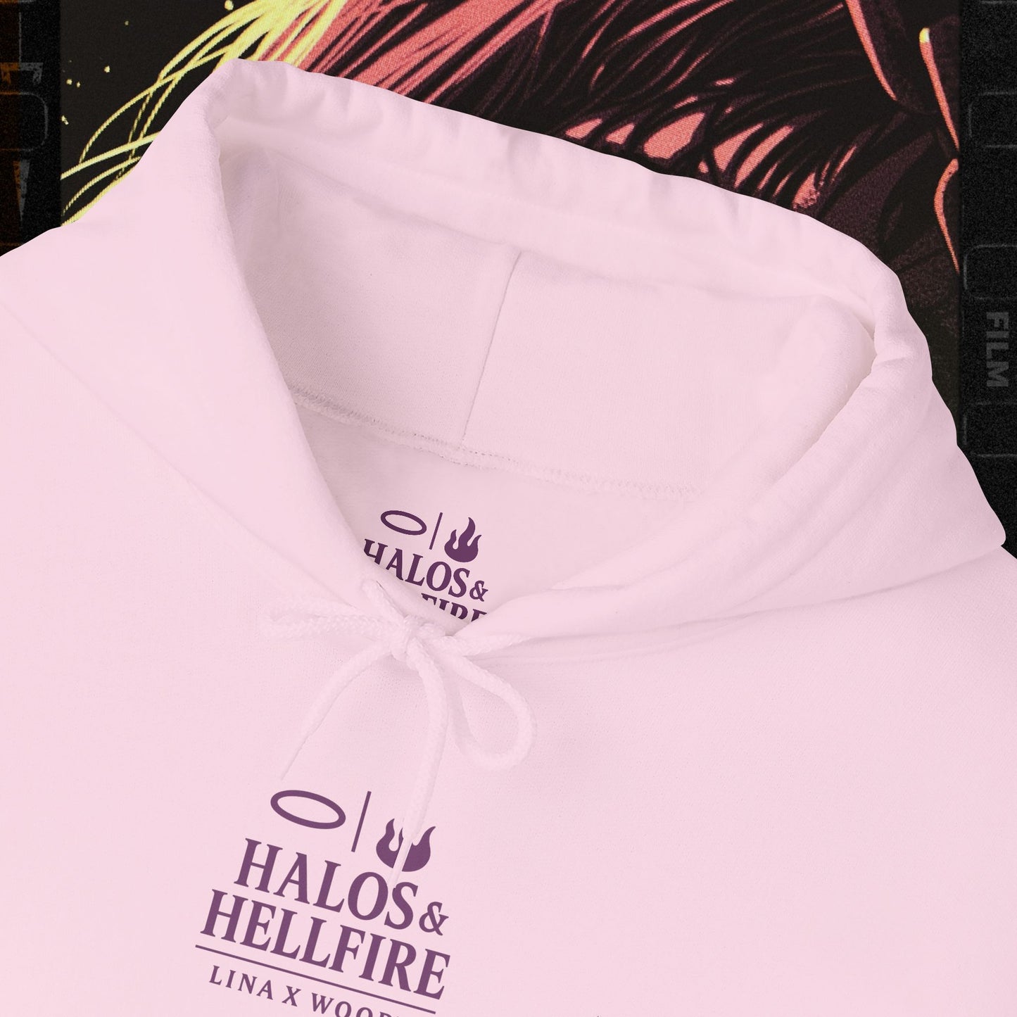 Fallen and Misunderstood - Light Pink - Hoodie