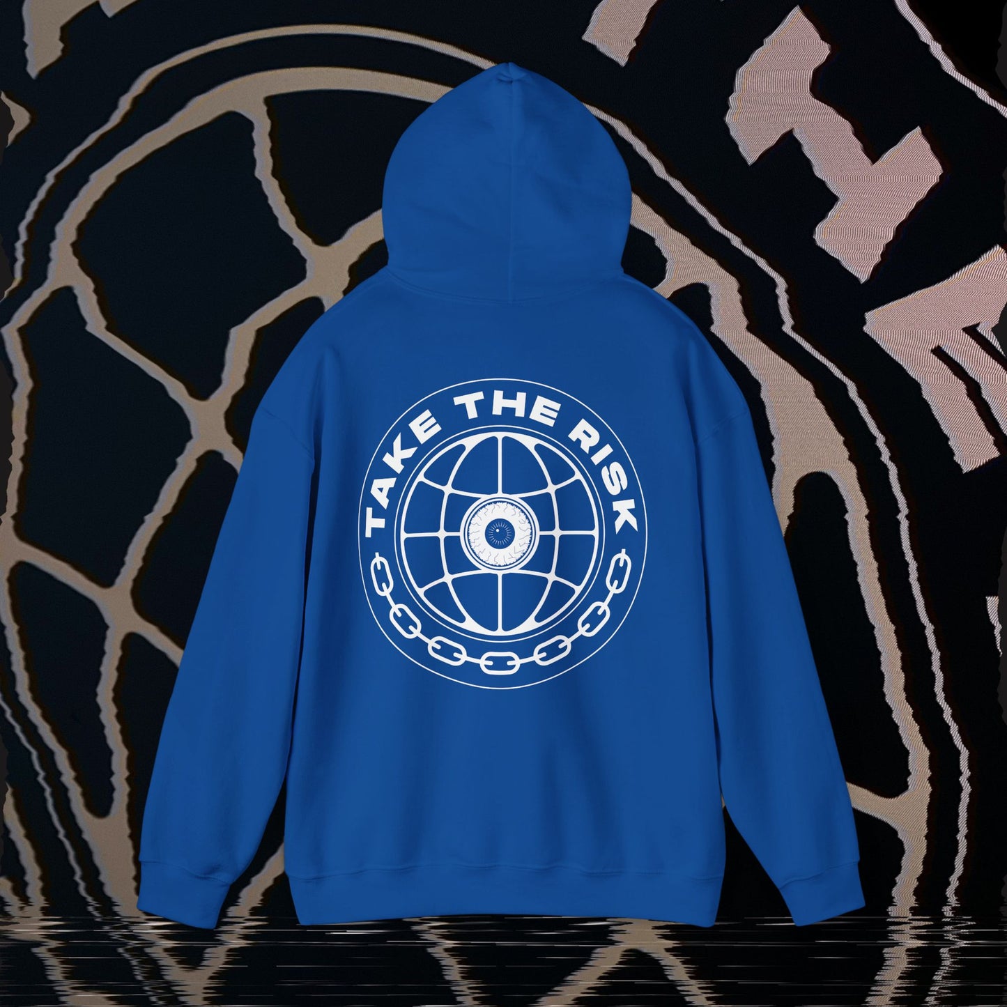 Take The Risk - Blue - Hoodie
