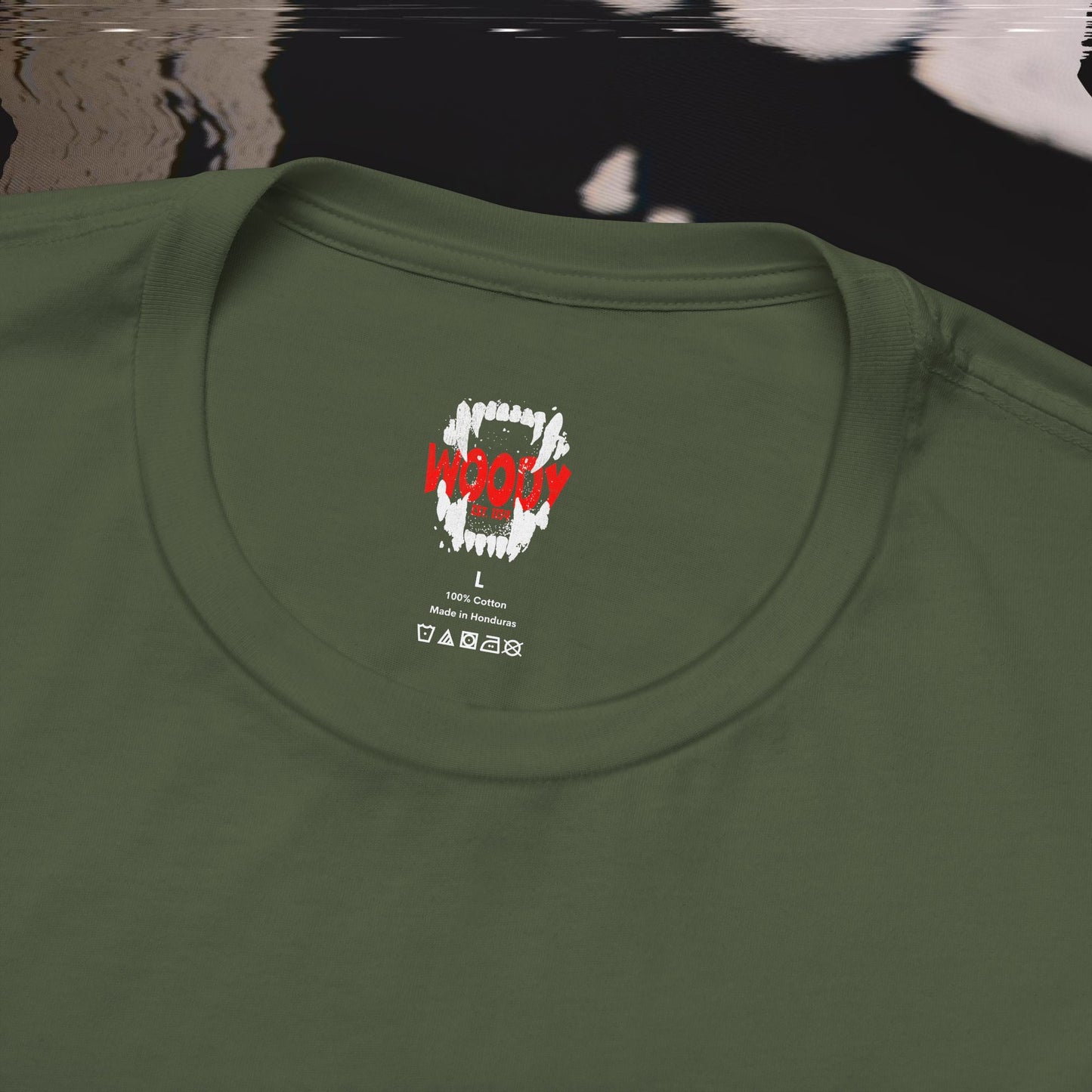 Bite Back - Military Green - T-Shirt