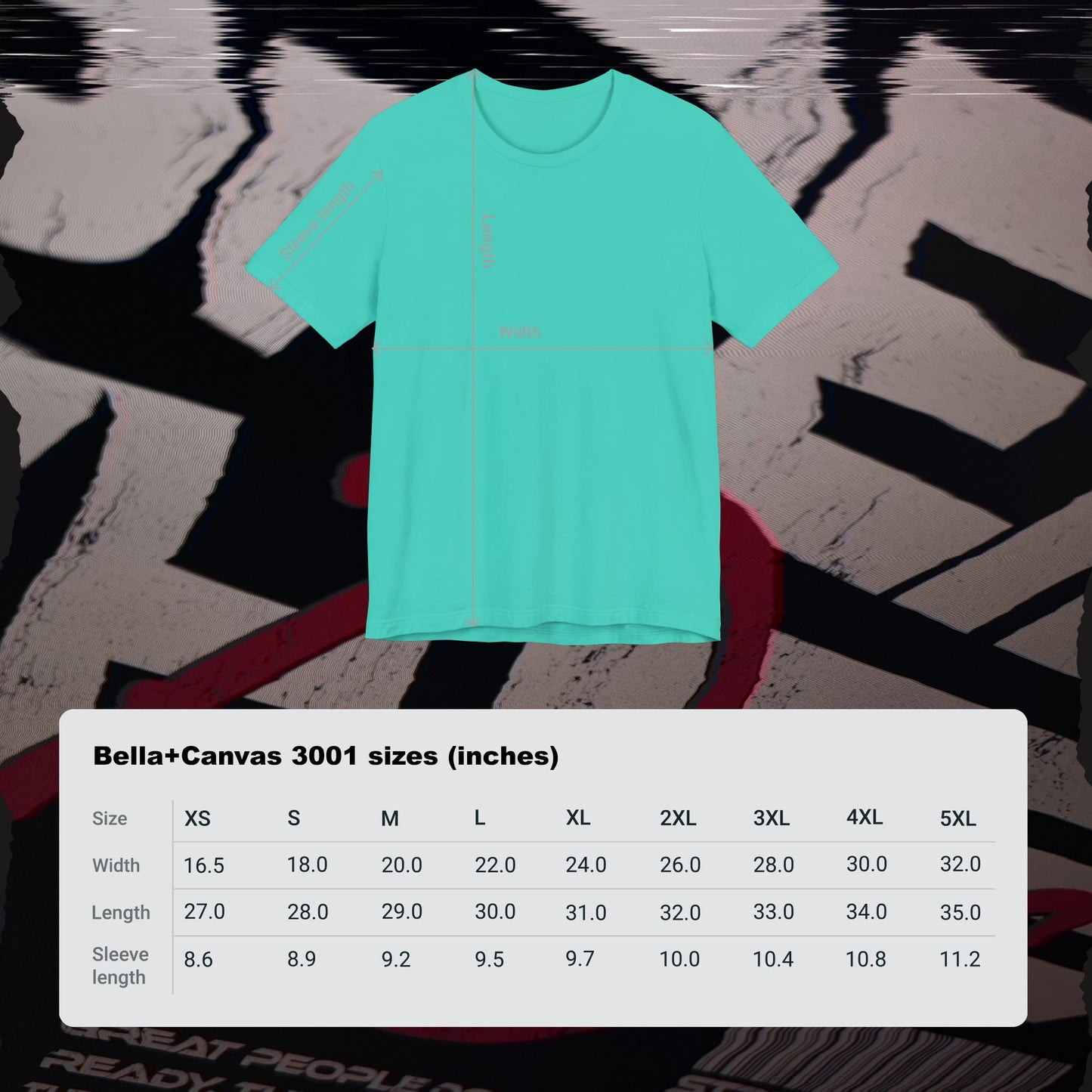 Break The Rules - Teal - T-Shirt