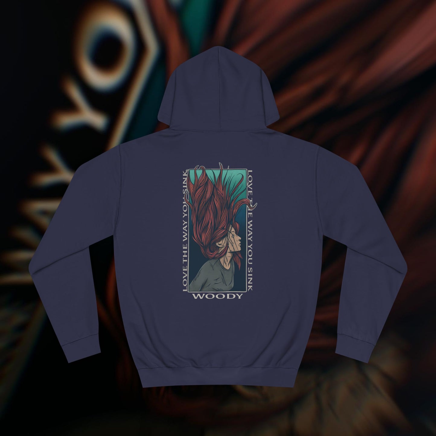 Love The Way You Sink - Oxford Navy - Hoodie