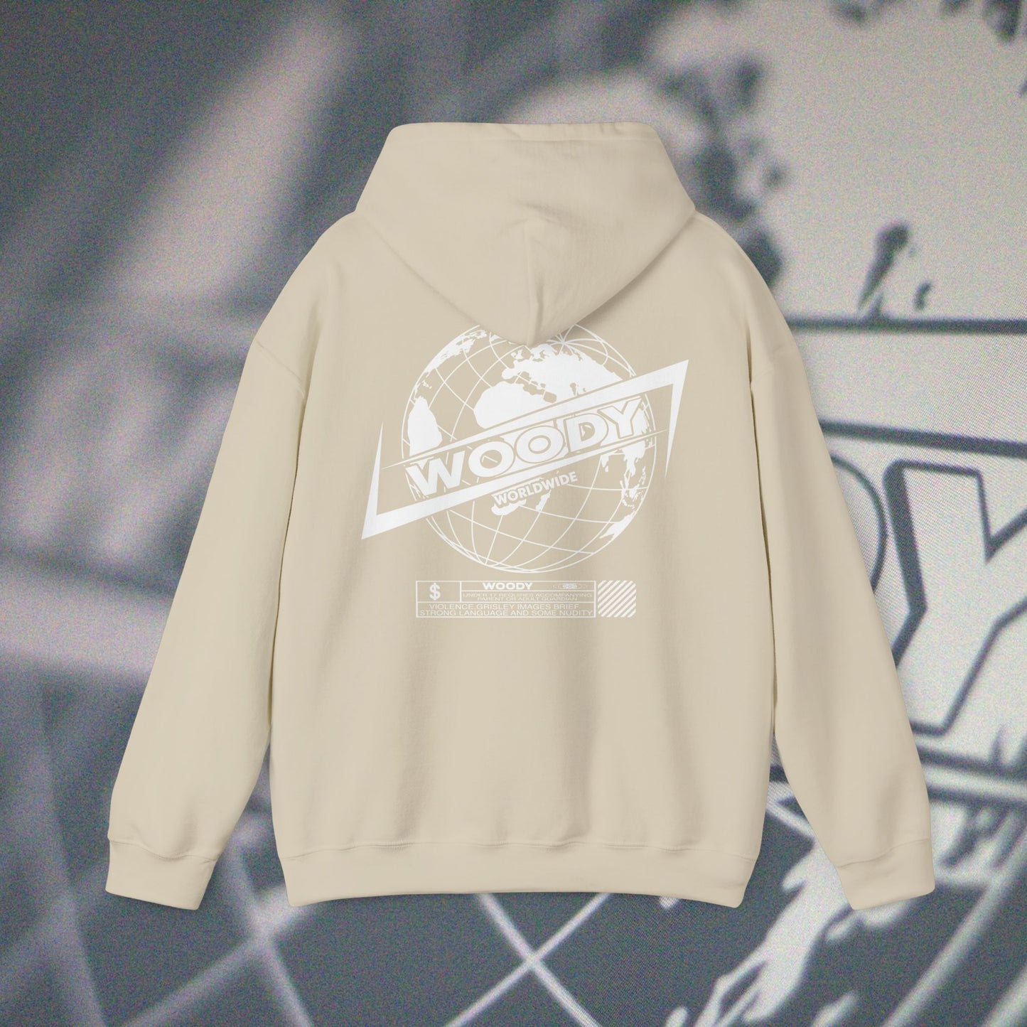 Woody Worldwide - Sand - Hoodie