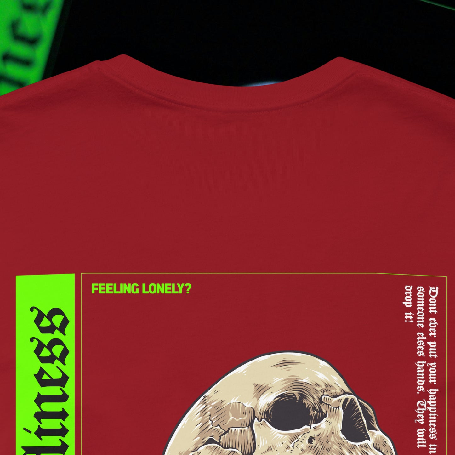 Loneliness - Red - T-Shirt
