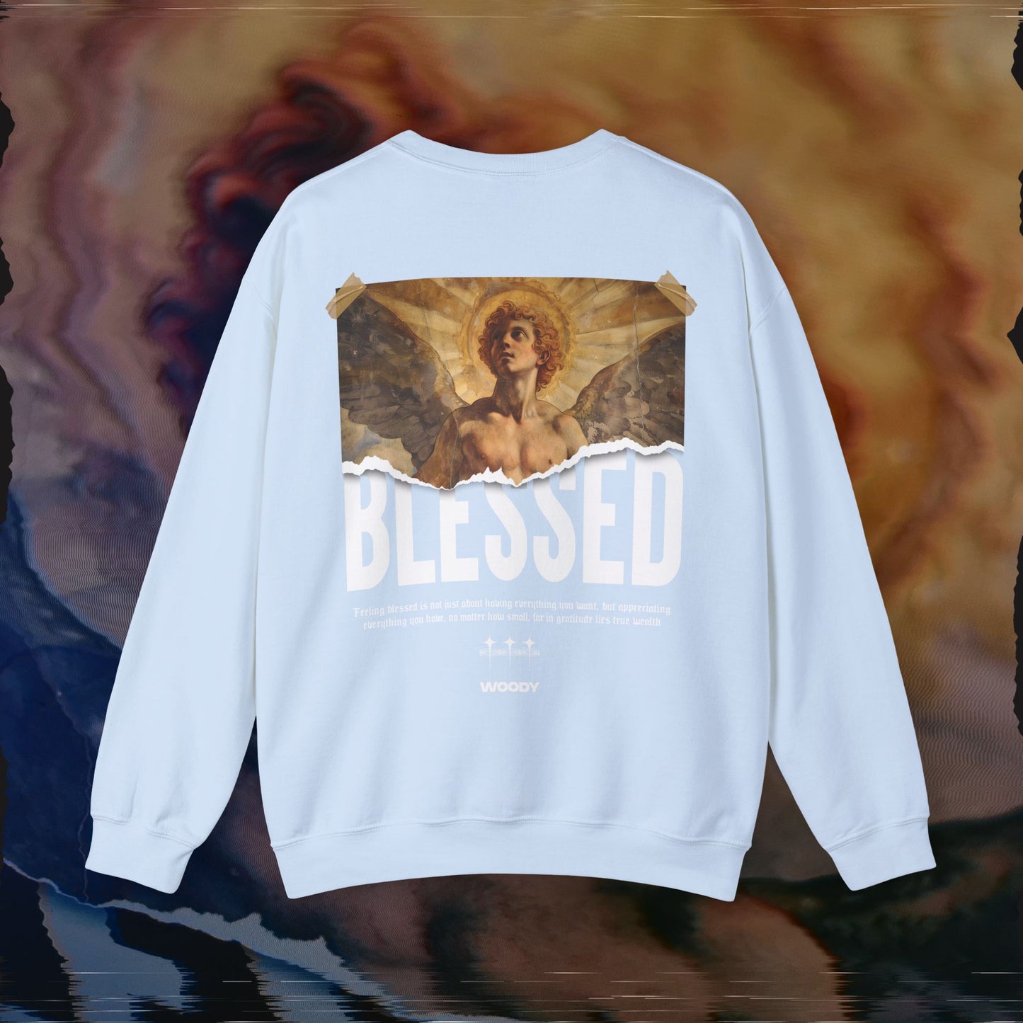 Blessed - Light Blue - Crewneck