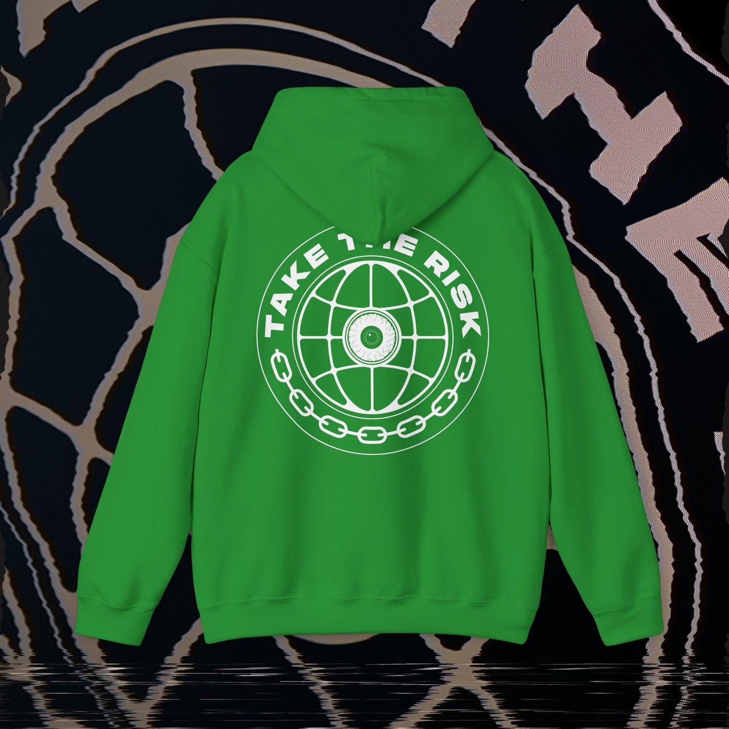 Take The Risk - Green - Hoodie