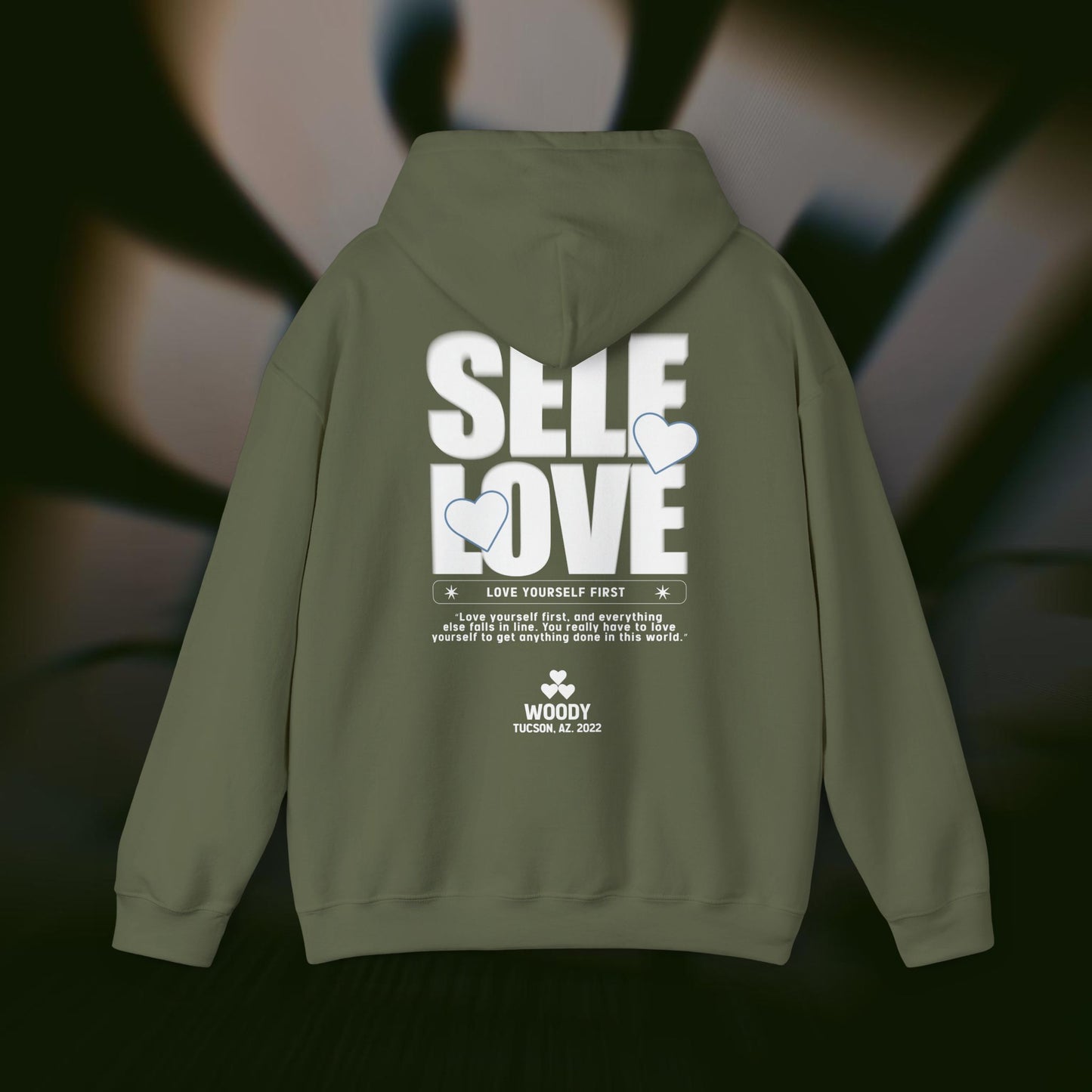 Self Love - Military Green - Hoodie