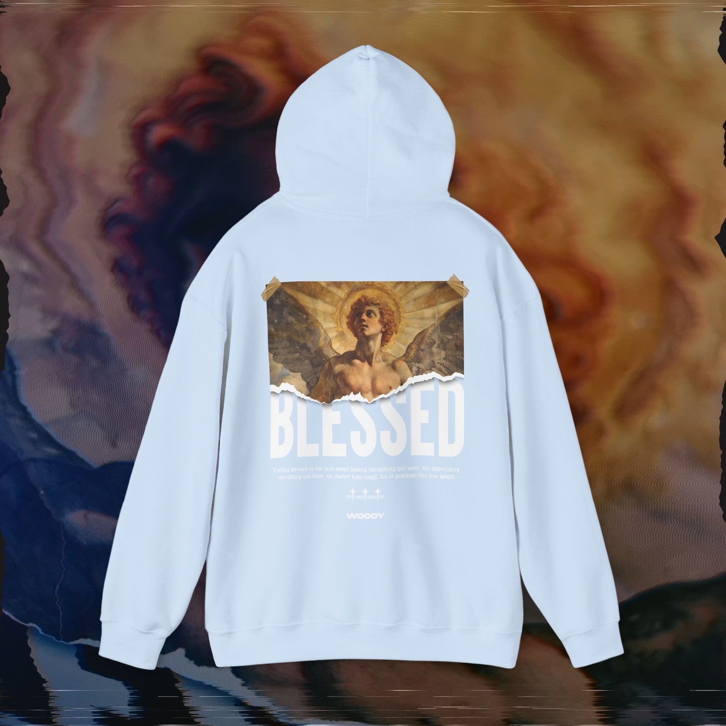 Blessed - Light Blue - Hoodie