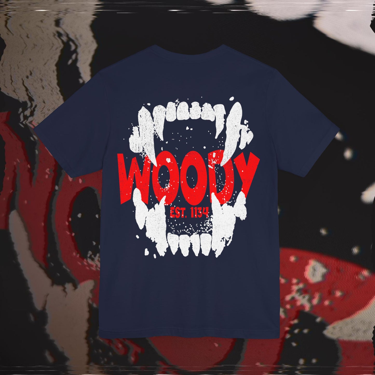 Bite Back - Navy - T-Shirt