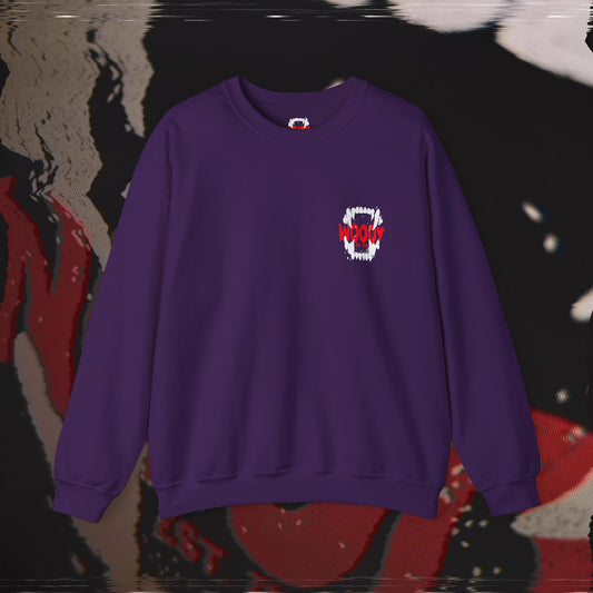 Bite Back - Purple - Crewneck