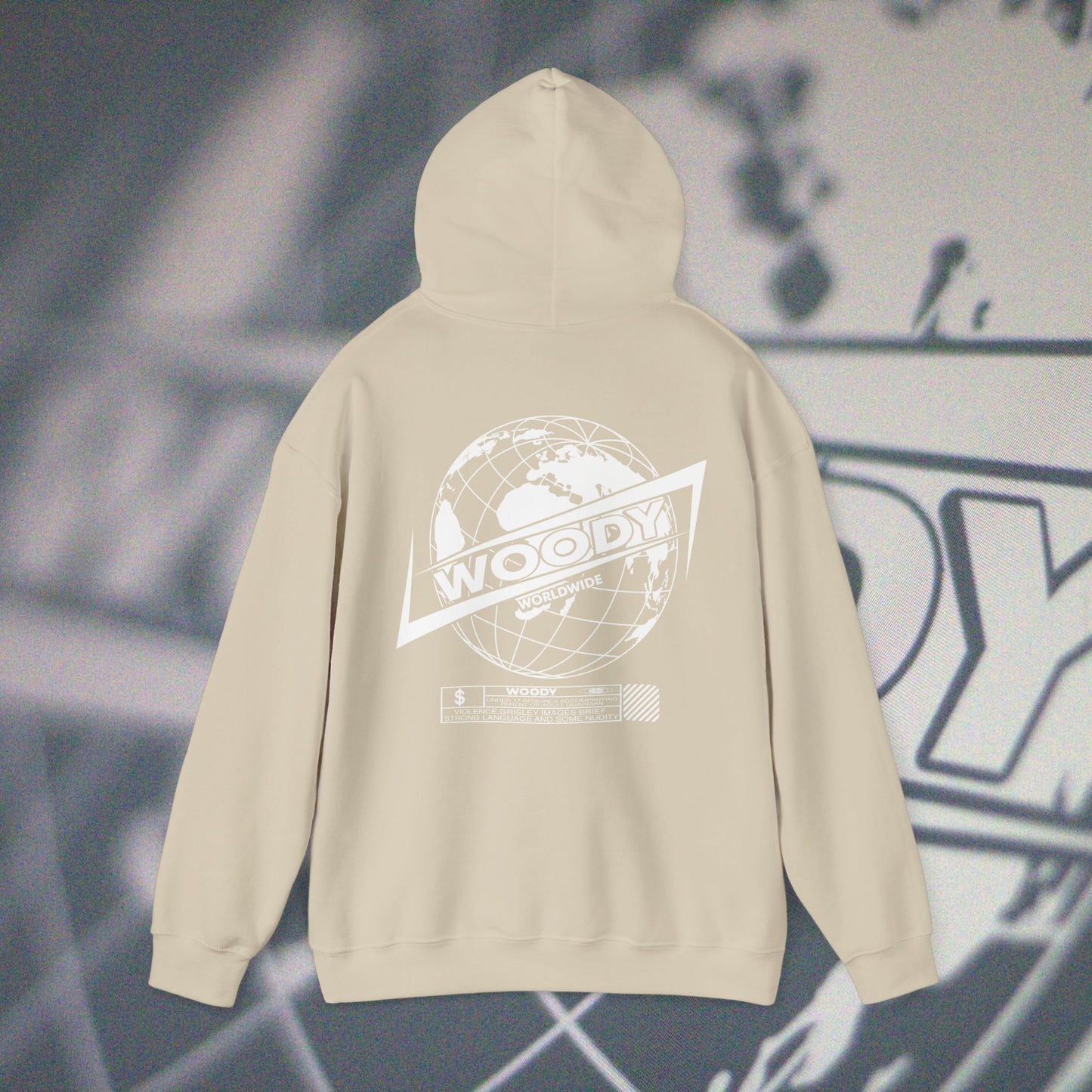 Woody Worldwide - Sand - Hoodie