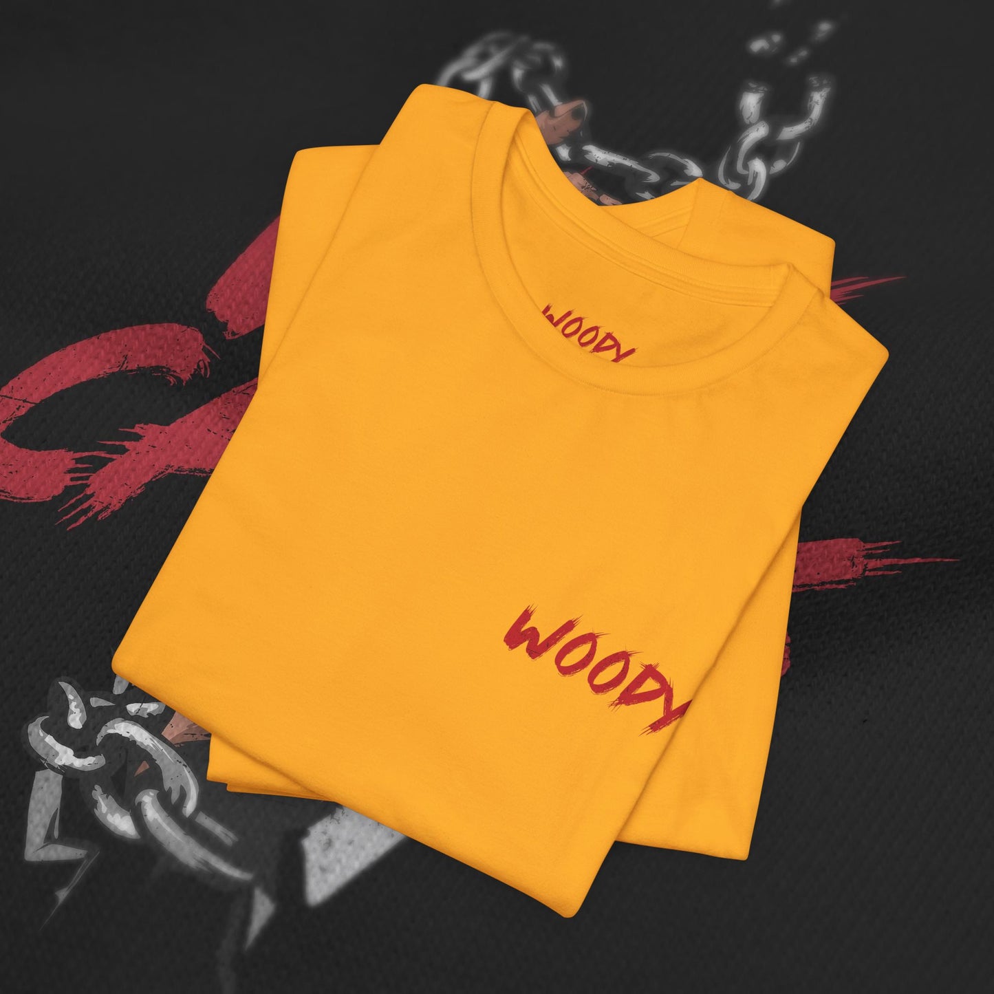 Who Cares - Gold - T-Shirt
