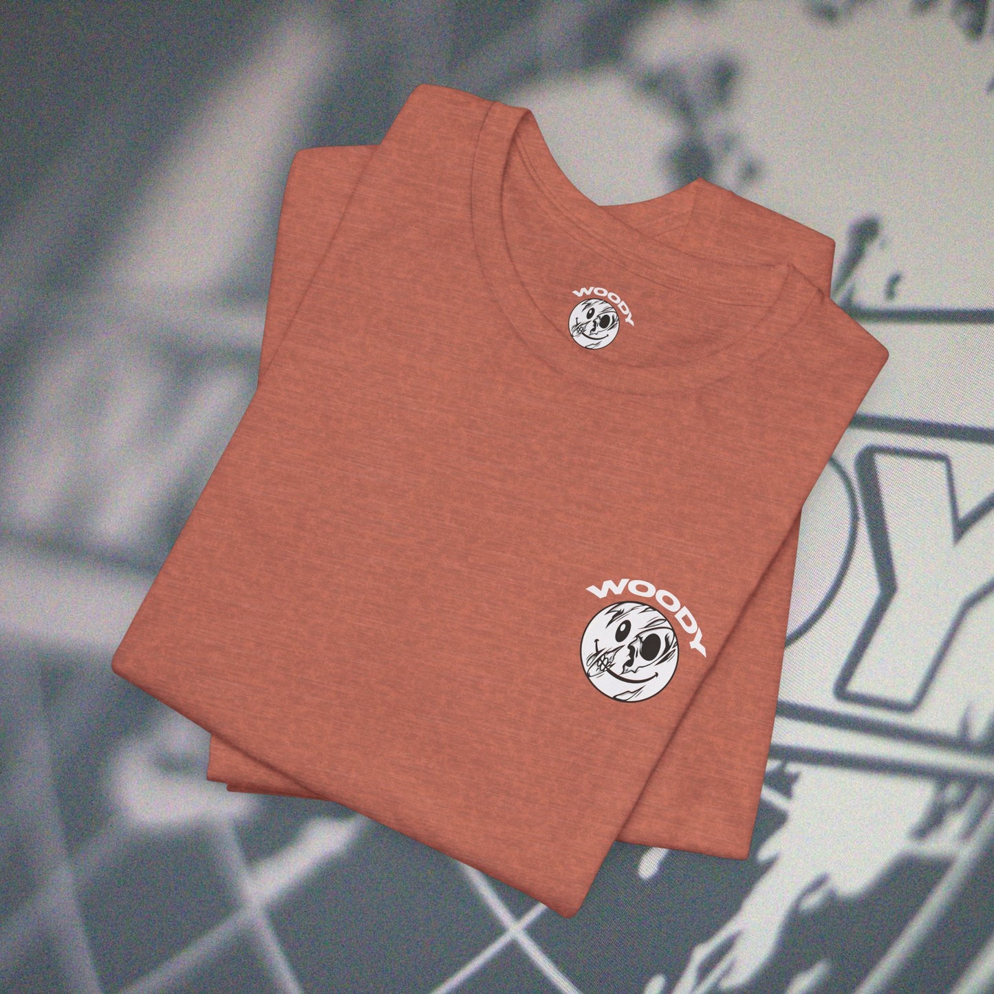 Woody Worldwide - Heather Clay - T-Shirt