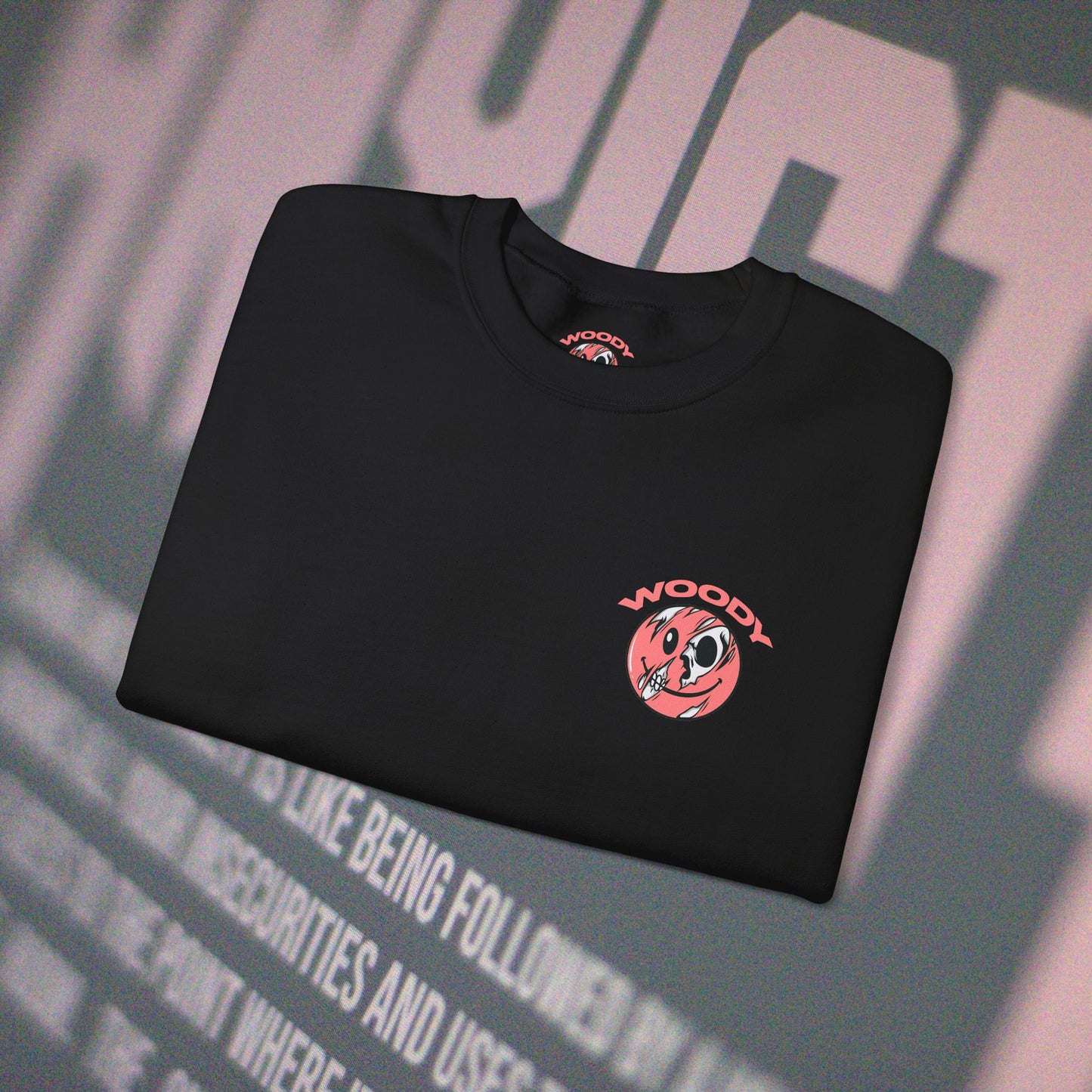 Anxiety - Black - Crewneck
