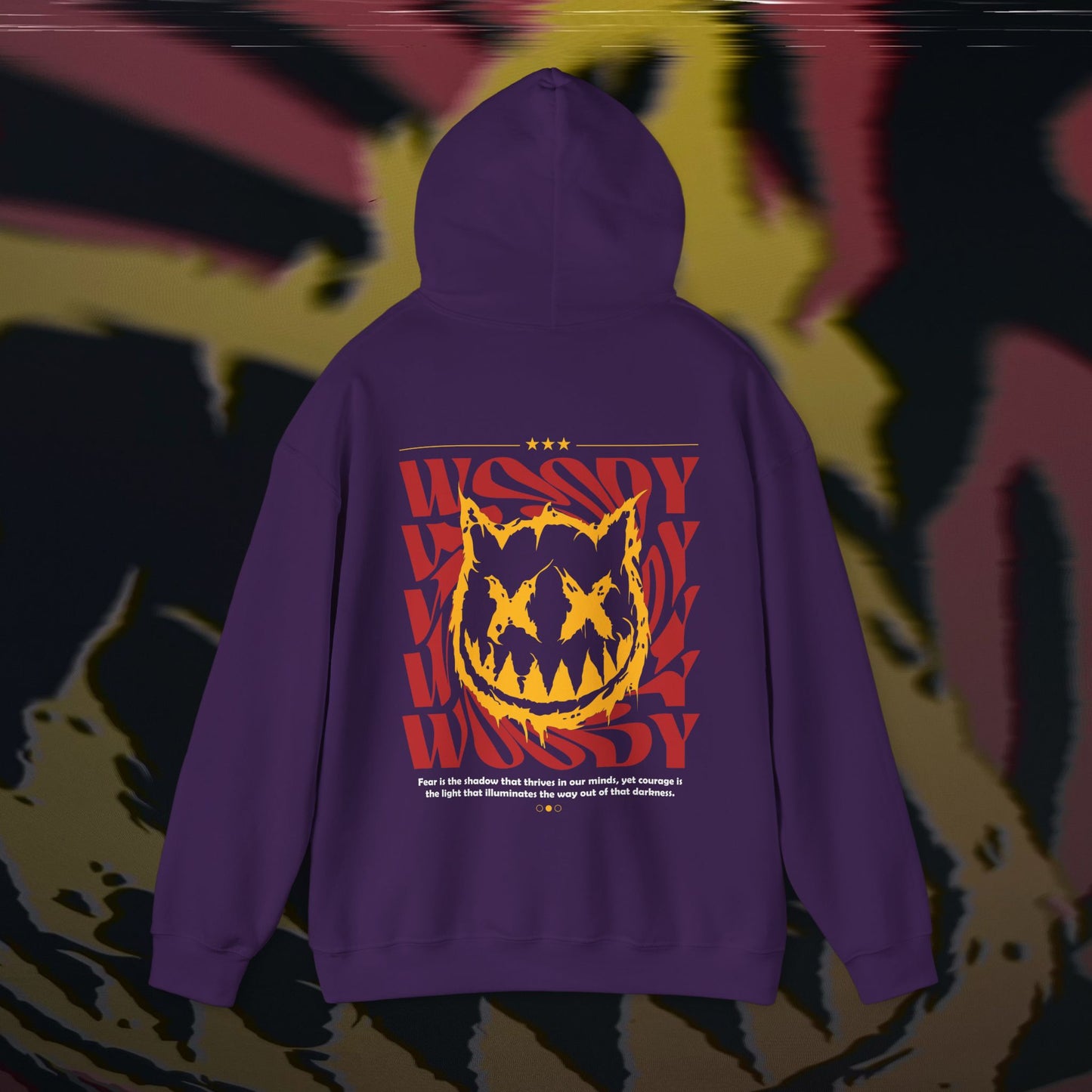 Face Your Fears - Purple - Hoodie