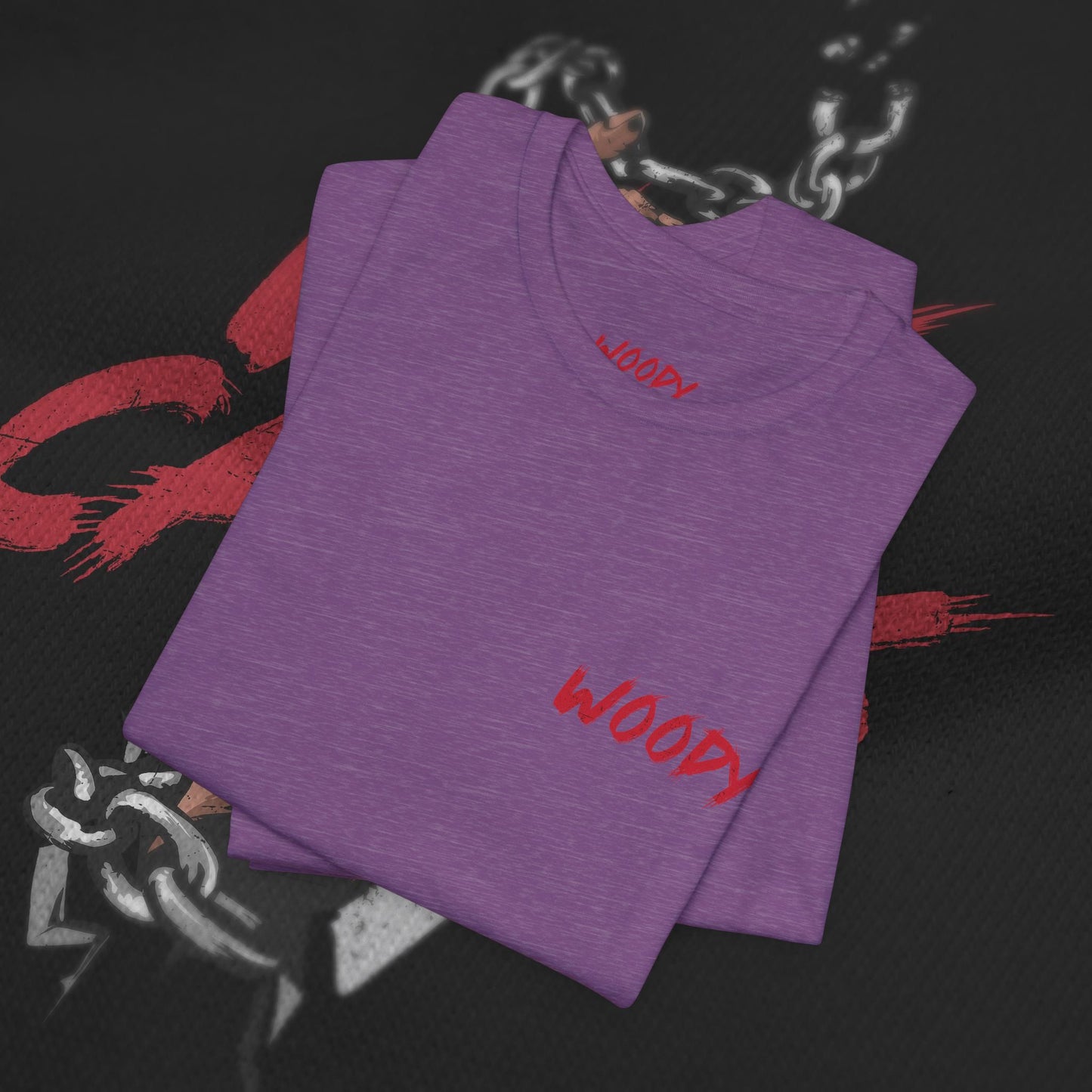 Who Cares - Heather Purple - T-Shirt