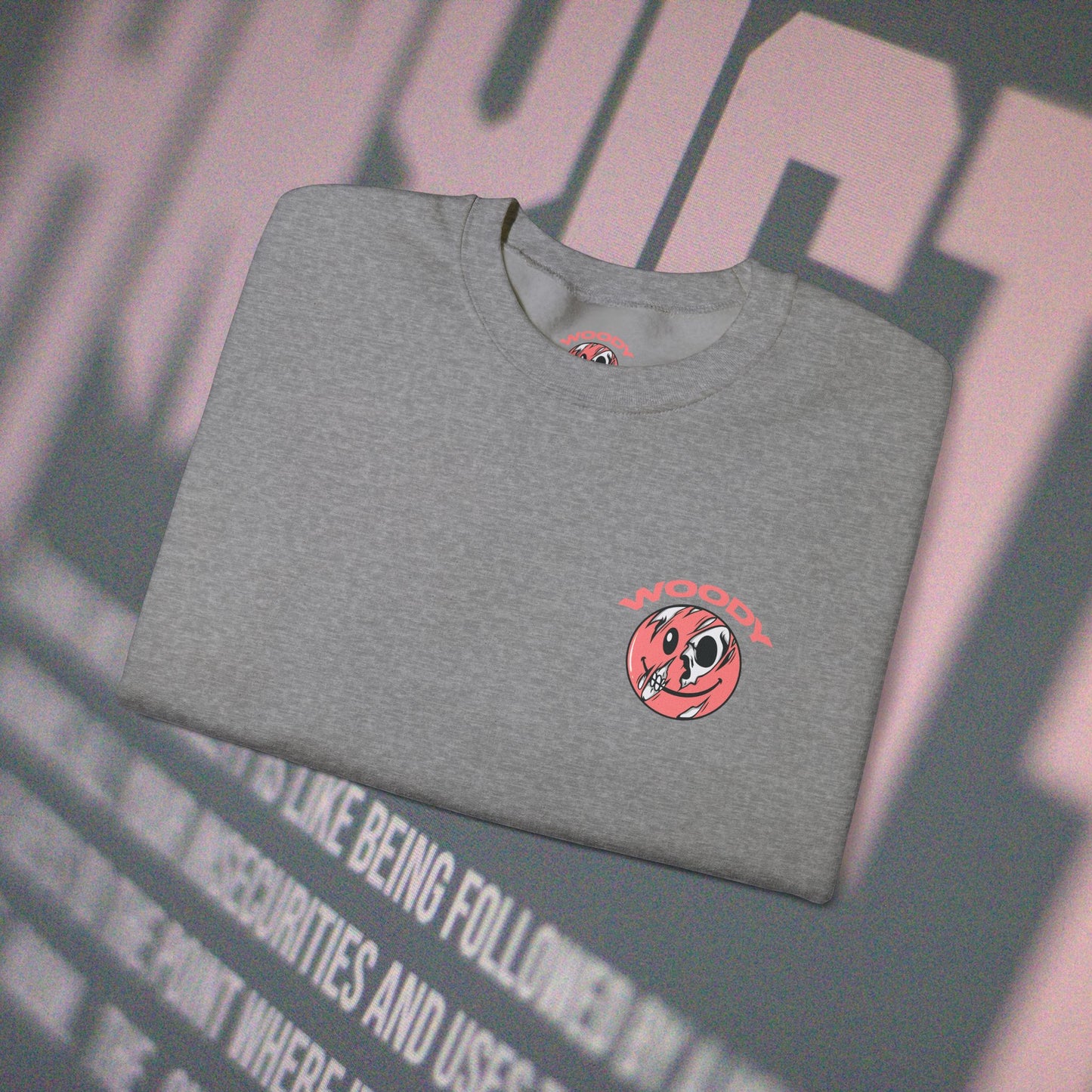 Anxiety - Graphite Heather - Crewneck