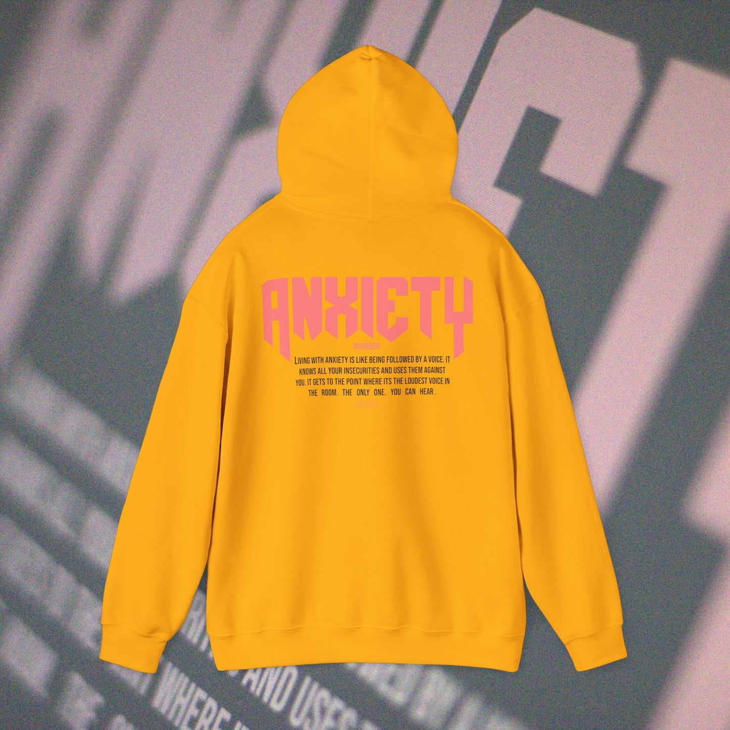 Anxiety - Gold - Hoodie