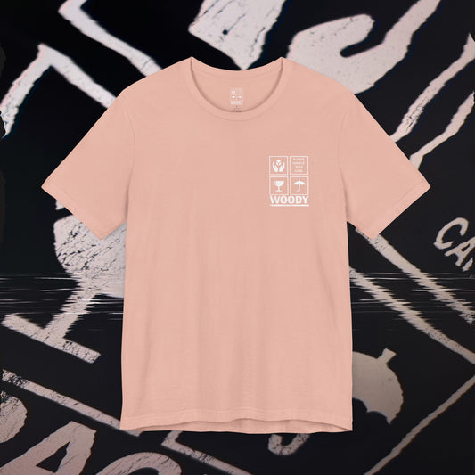 Fragile - Peach - T-Shirt