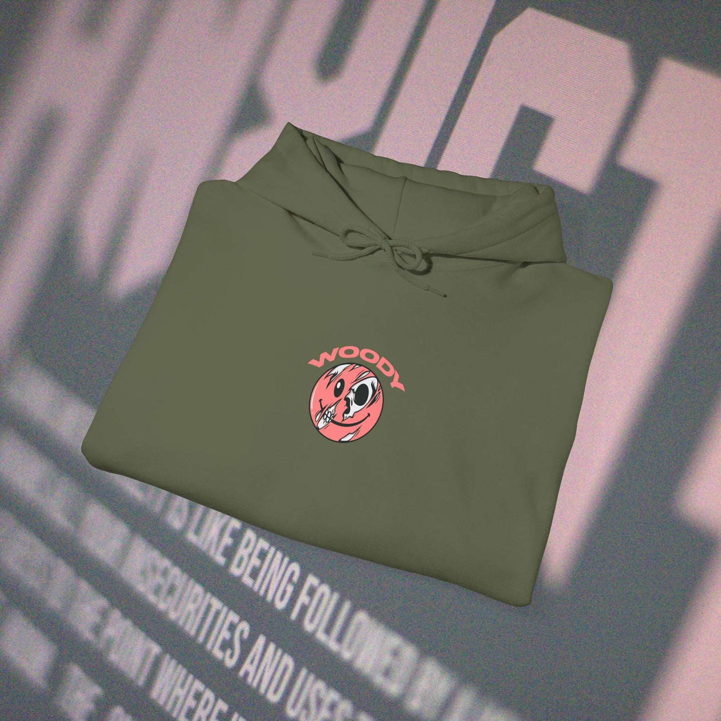Anxiety - Military Green - Hoodie