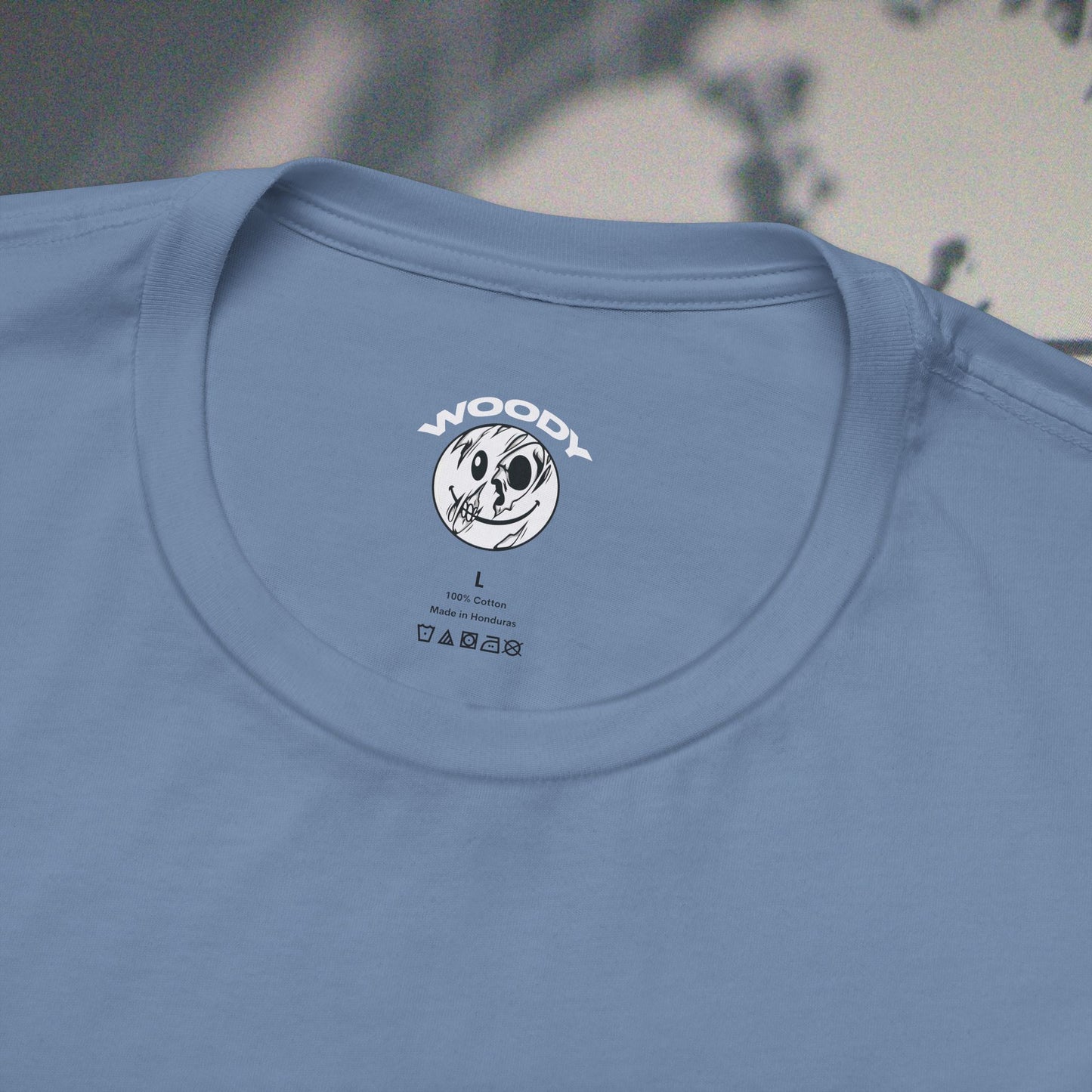 Woody Worldwide - Steel Blue - T-Shirt