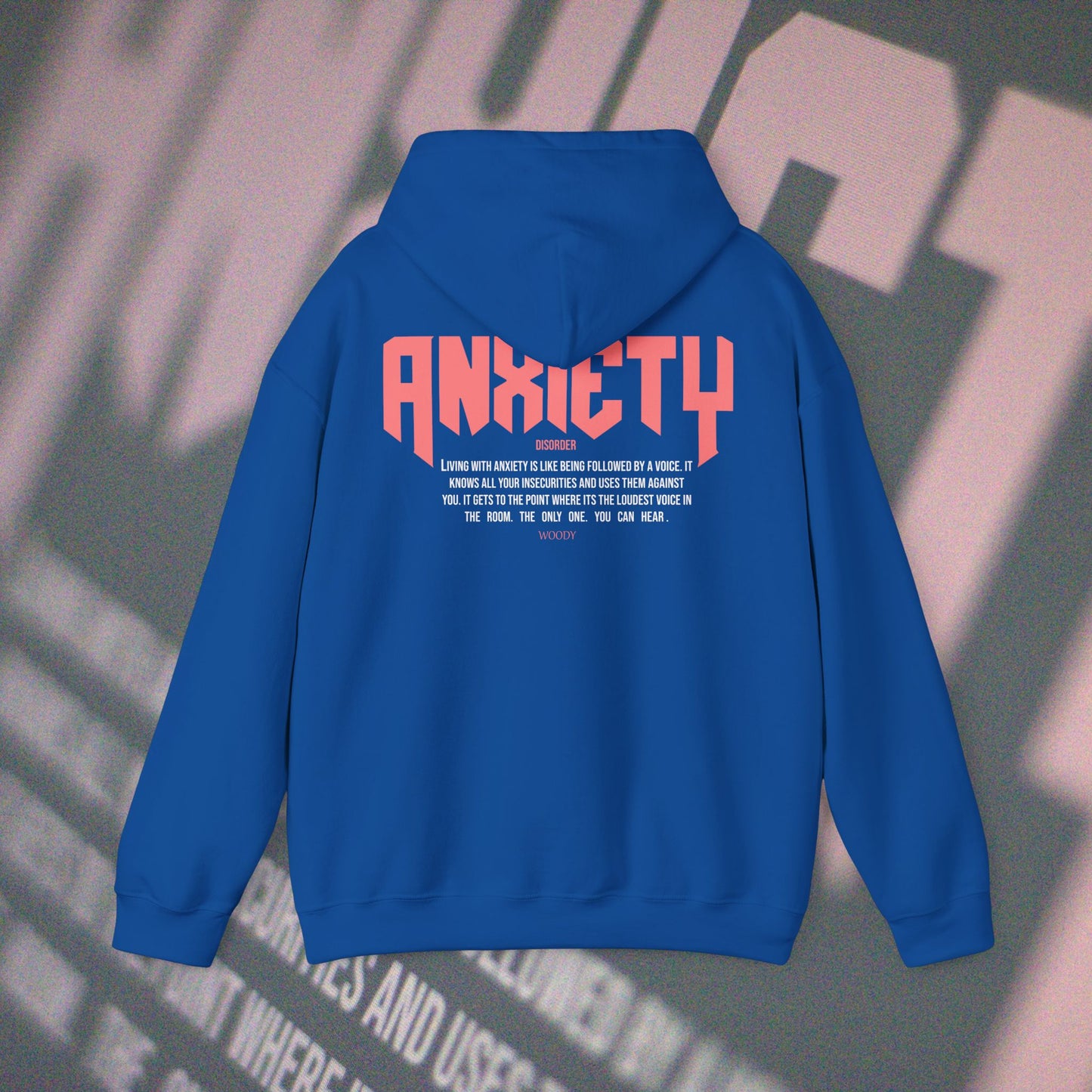 Anxiety - Blue - Hoodie