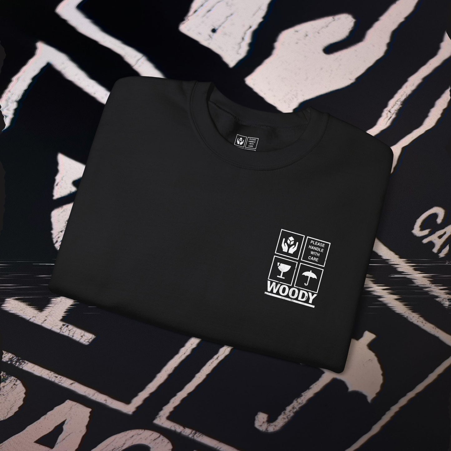Fragile - Black - Crewneck