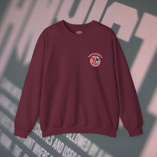 Anxiety - Maroon - Crewneck