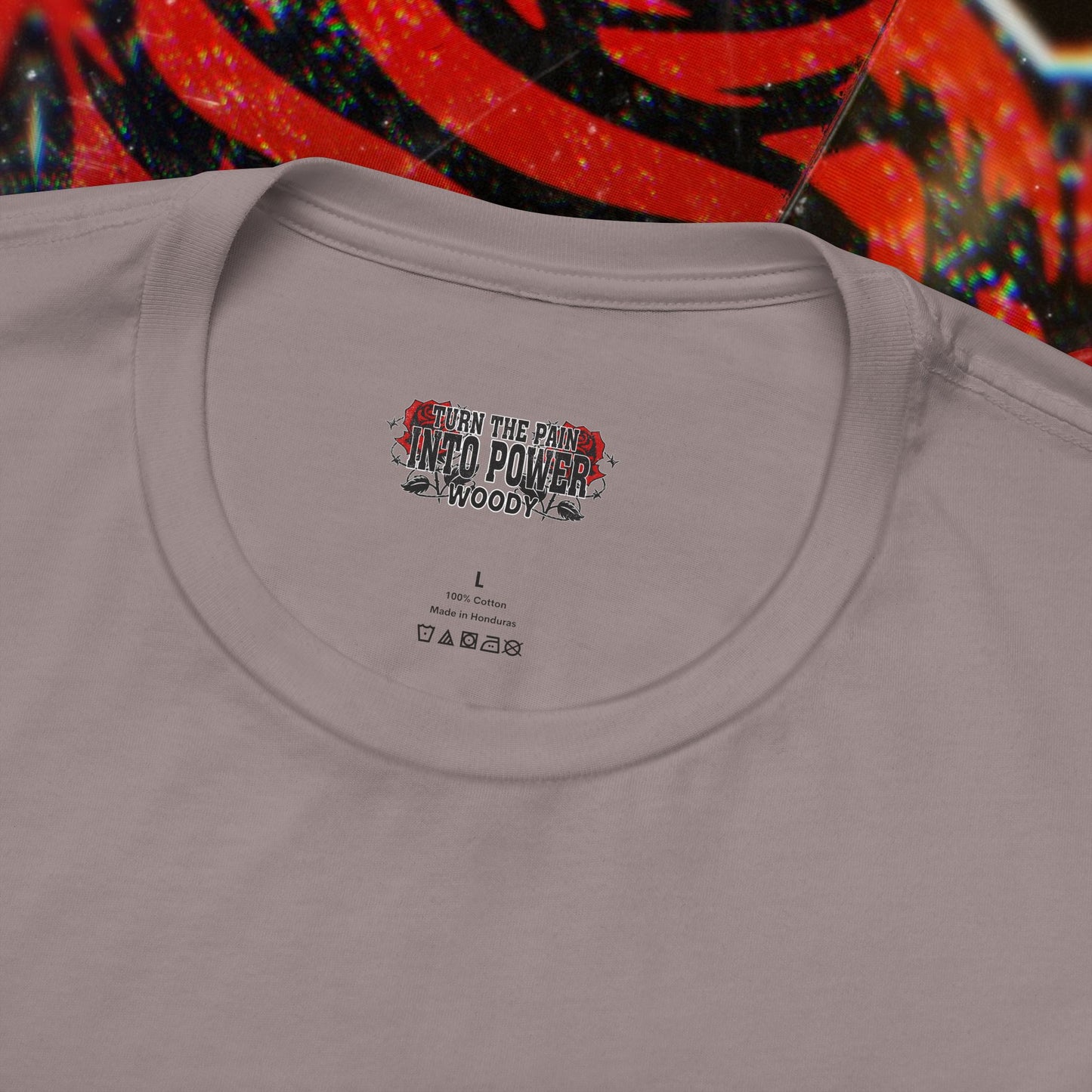 Pain To Power - Pebble Brown - T-Shirt