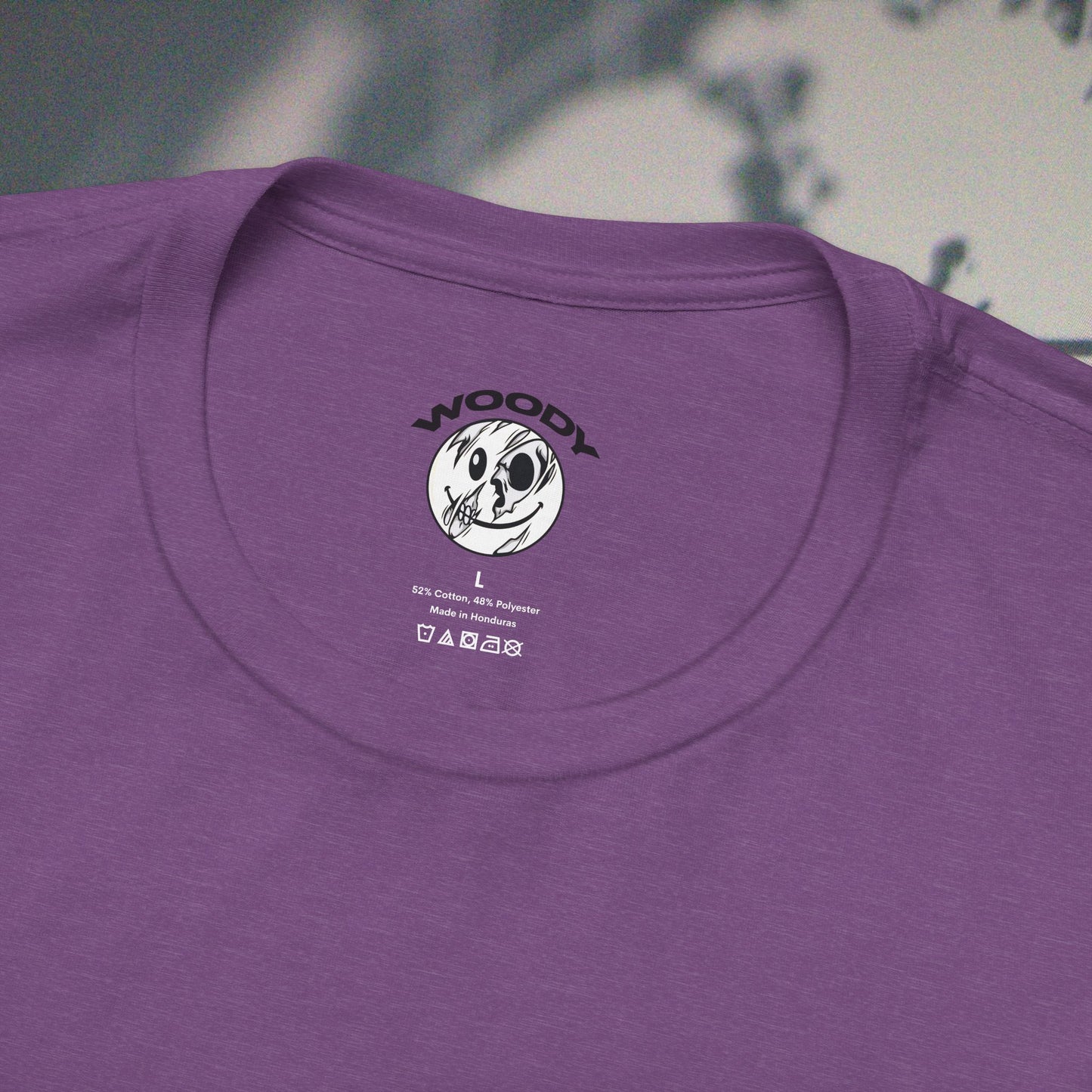 Woody Worldwide - Heather Purple - T-Shirt
