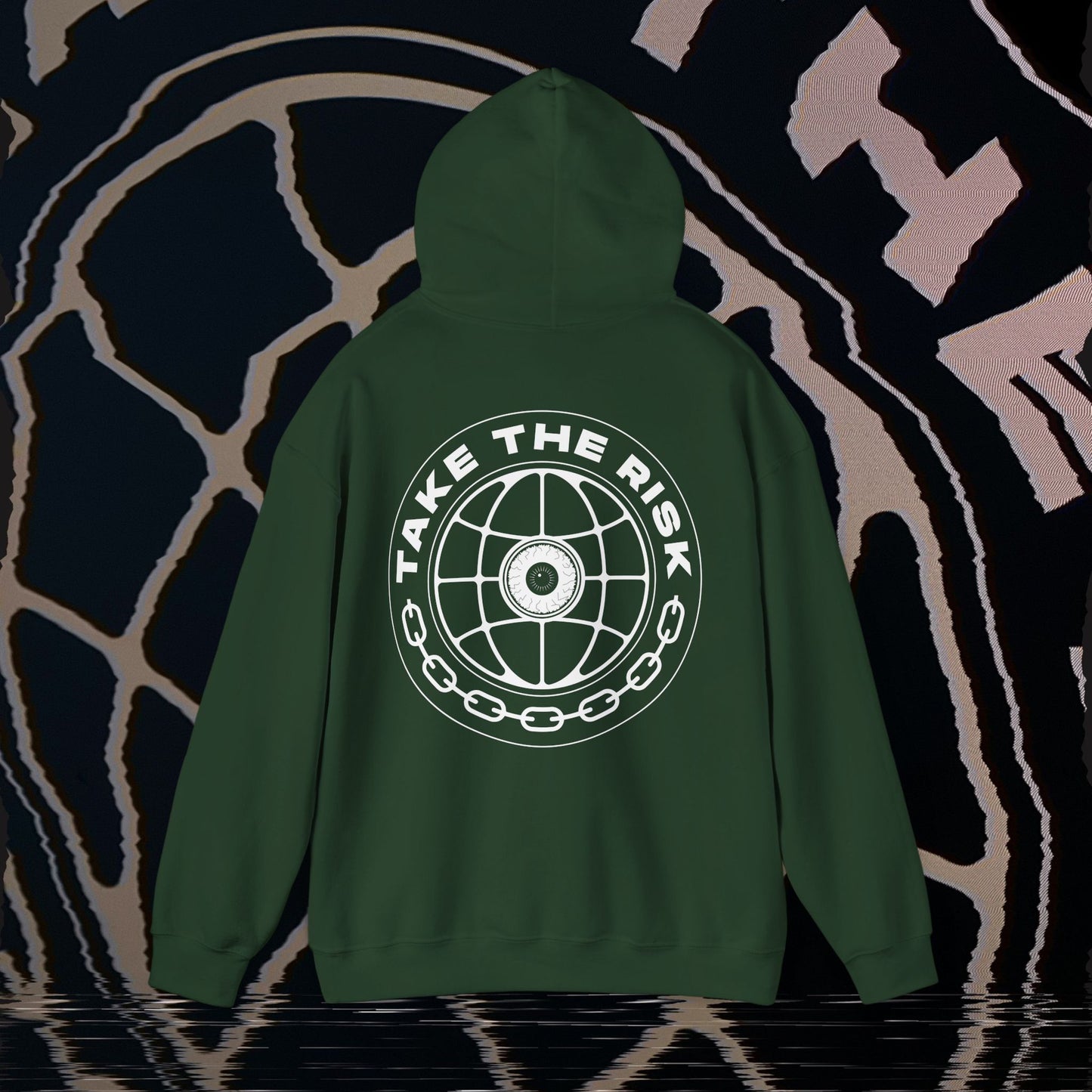 Take The Risk - Forrest Green - Hoodie