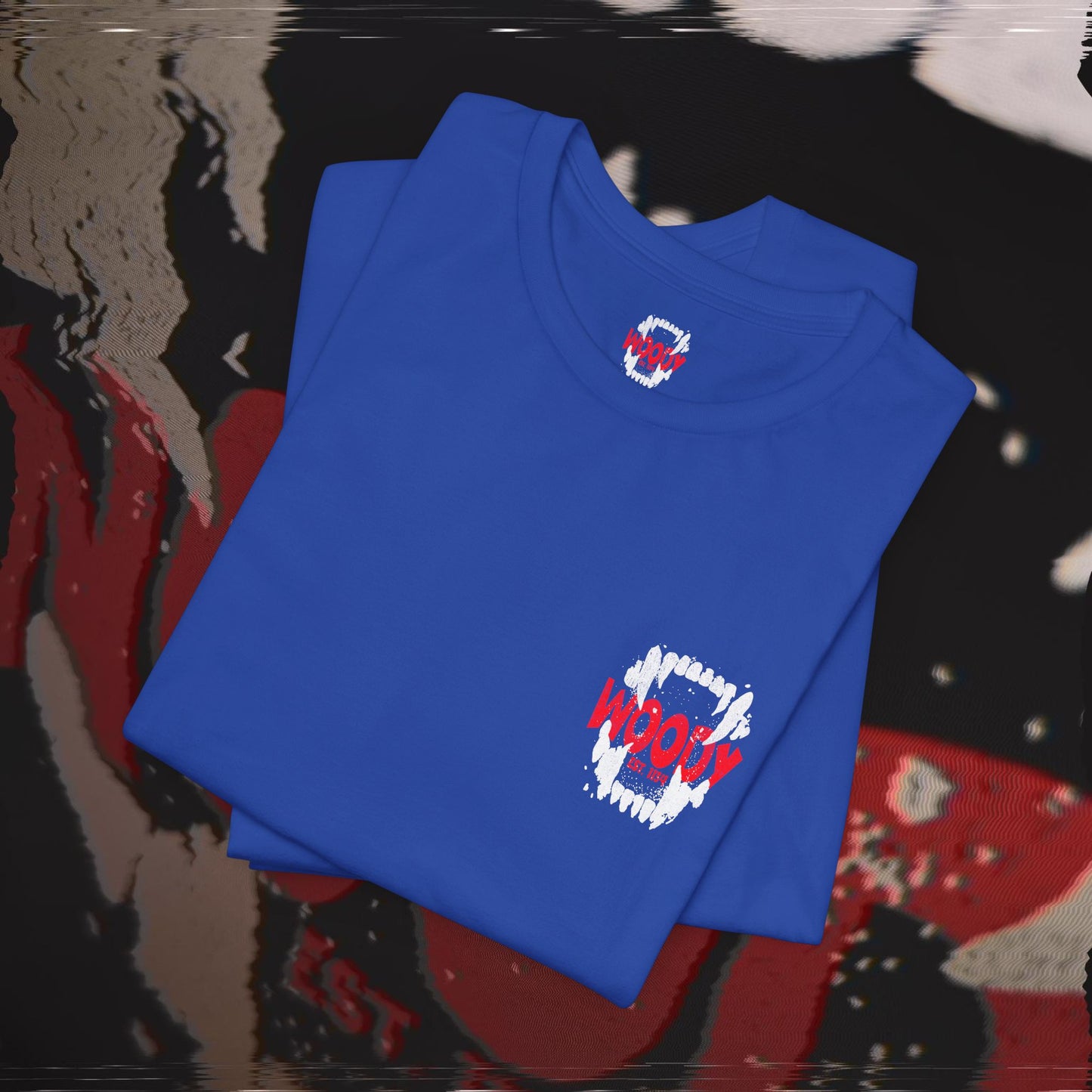 Bite Back - Blue - T-Shirt