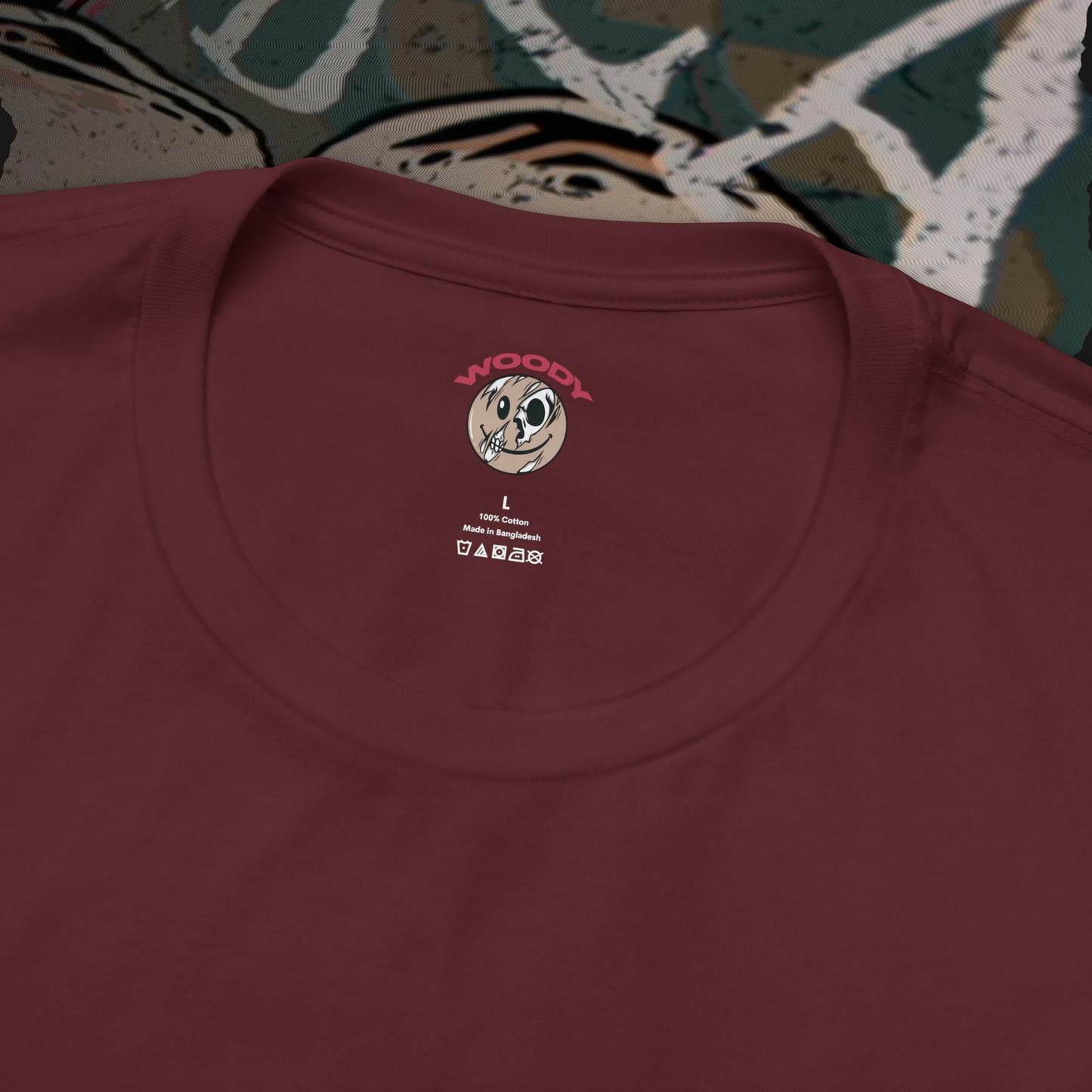 Embrace of Eternity - Maroon - T-Shirt