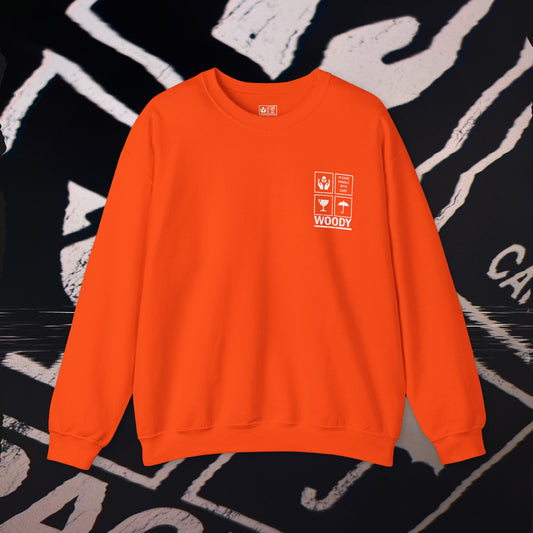 Fragile - Orange - Crewneck