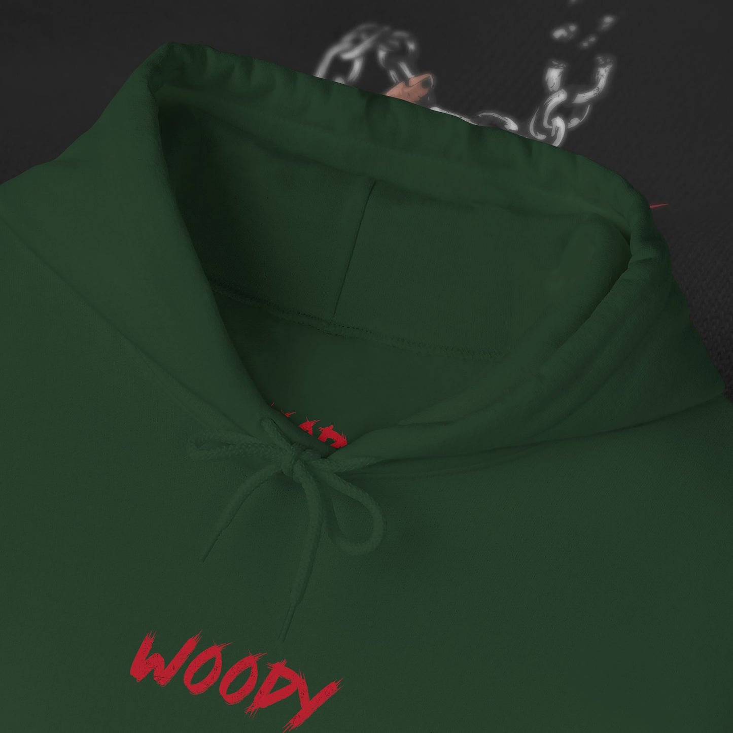 Who Cares - Forrest Green - Hoodie