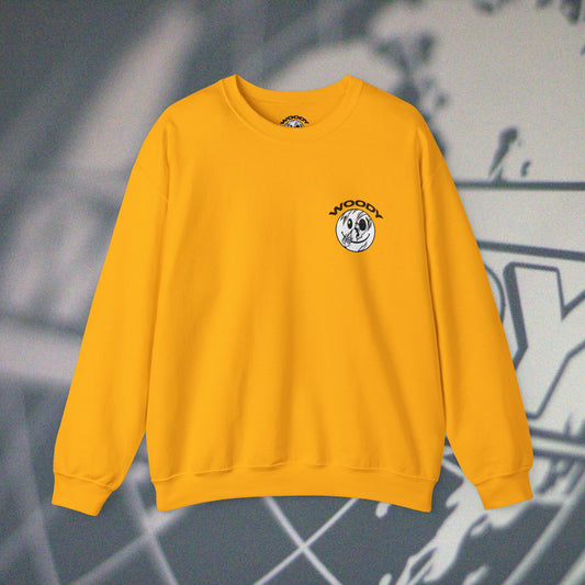 Woody Worldwide - Gold - Crewneck