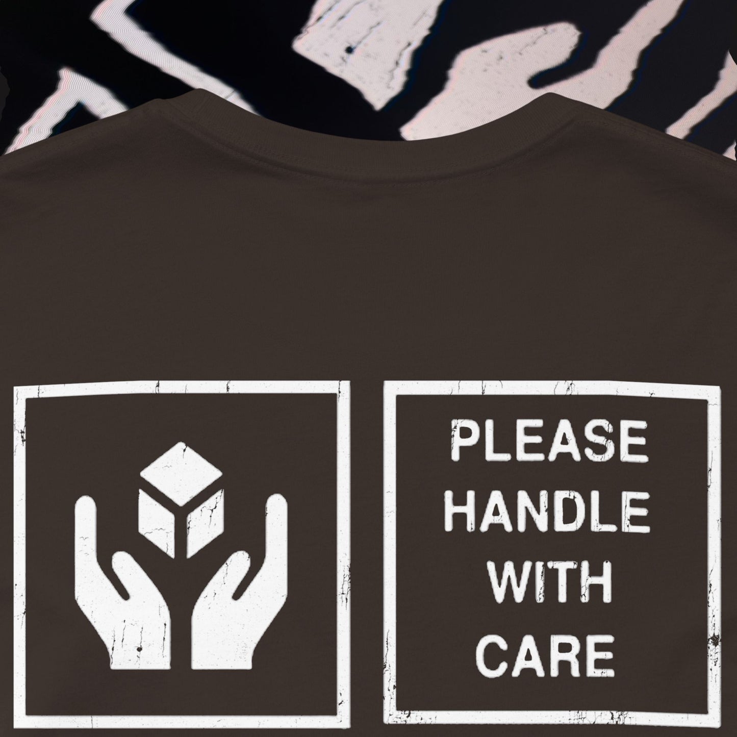 Fragile - Brown - T-Shirt