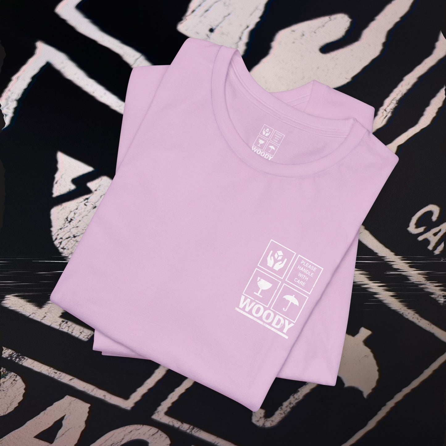 Fragile - Lilac - T-Shirt