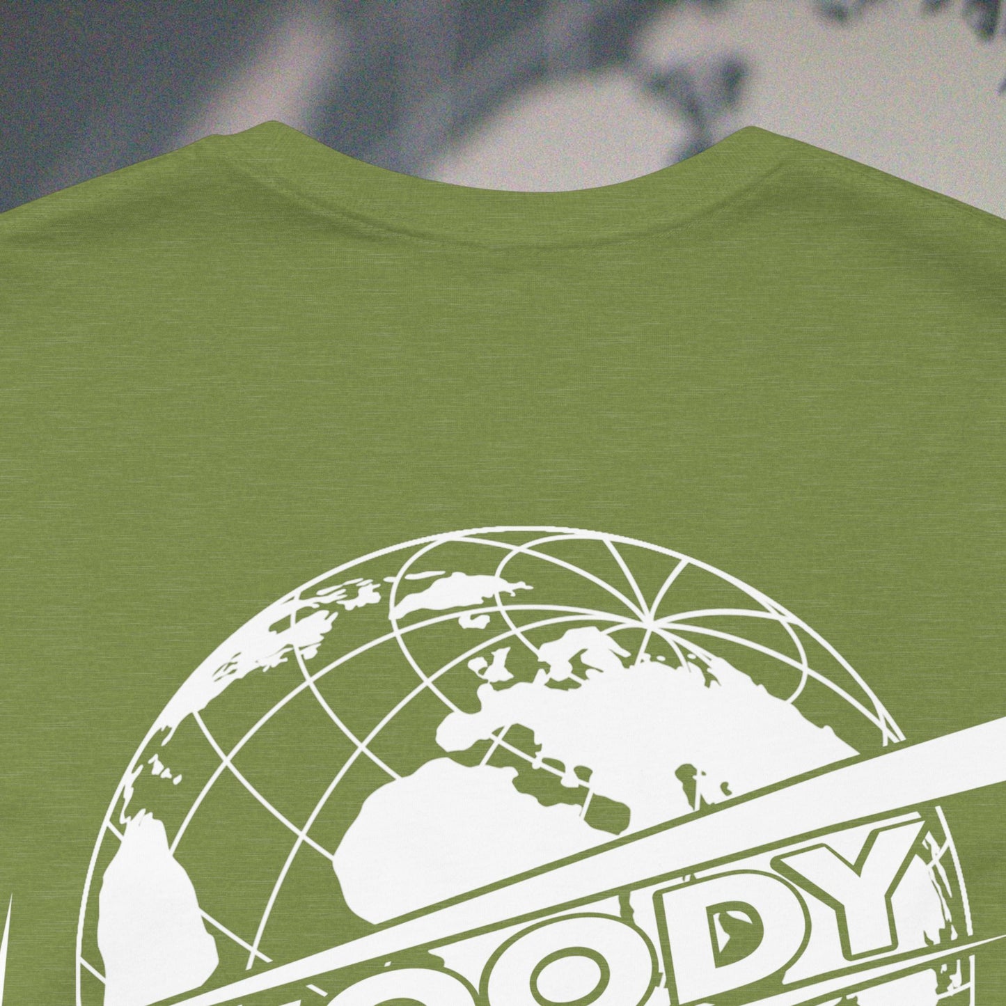 Woody Worldwide - Heather Green - T-Shirt