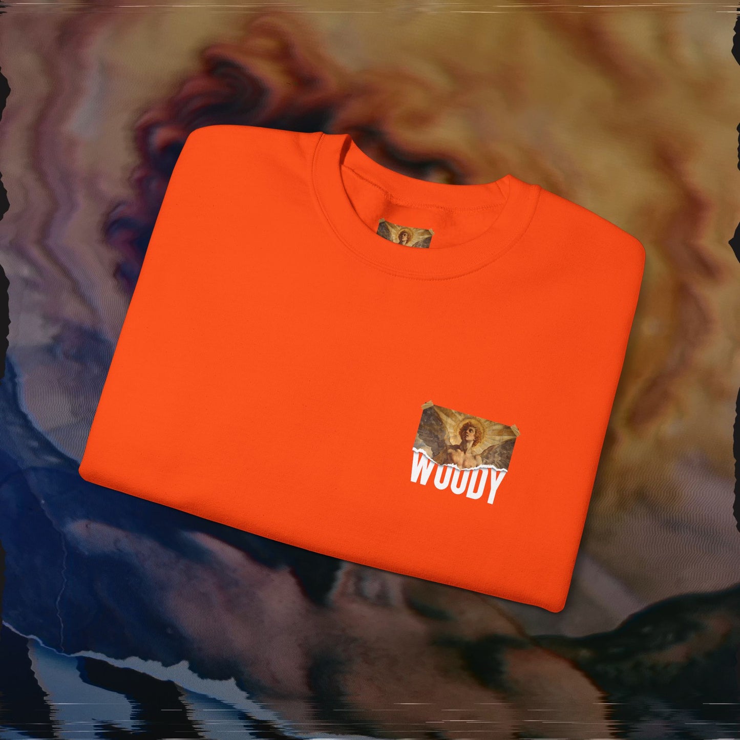 Blessed - Orange - Crewneck