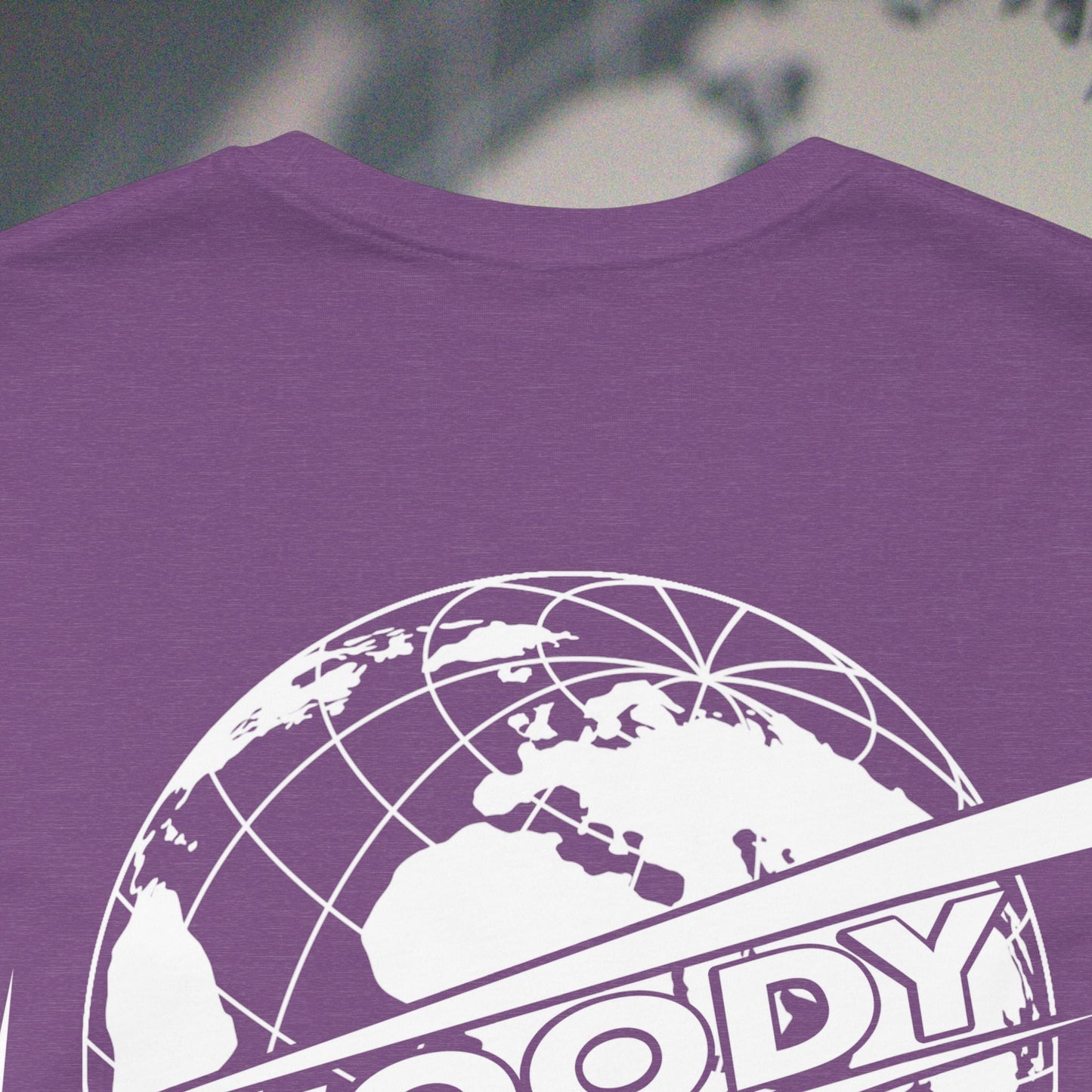 Woody Worldwide - Heather Purple - T-Shirt