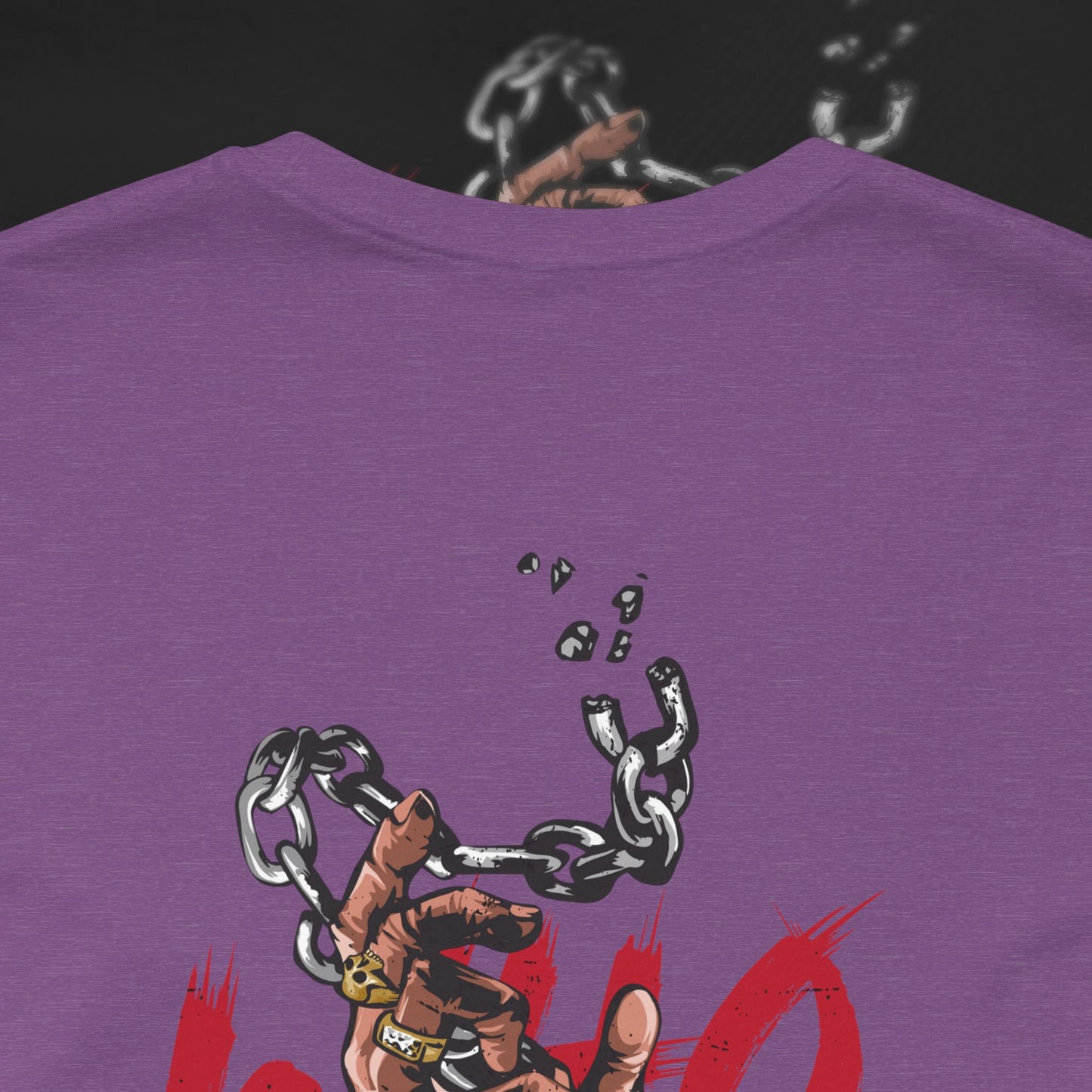 Who Cares - Heather Purple - T-Shirt