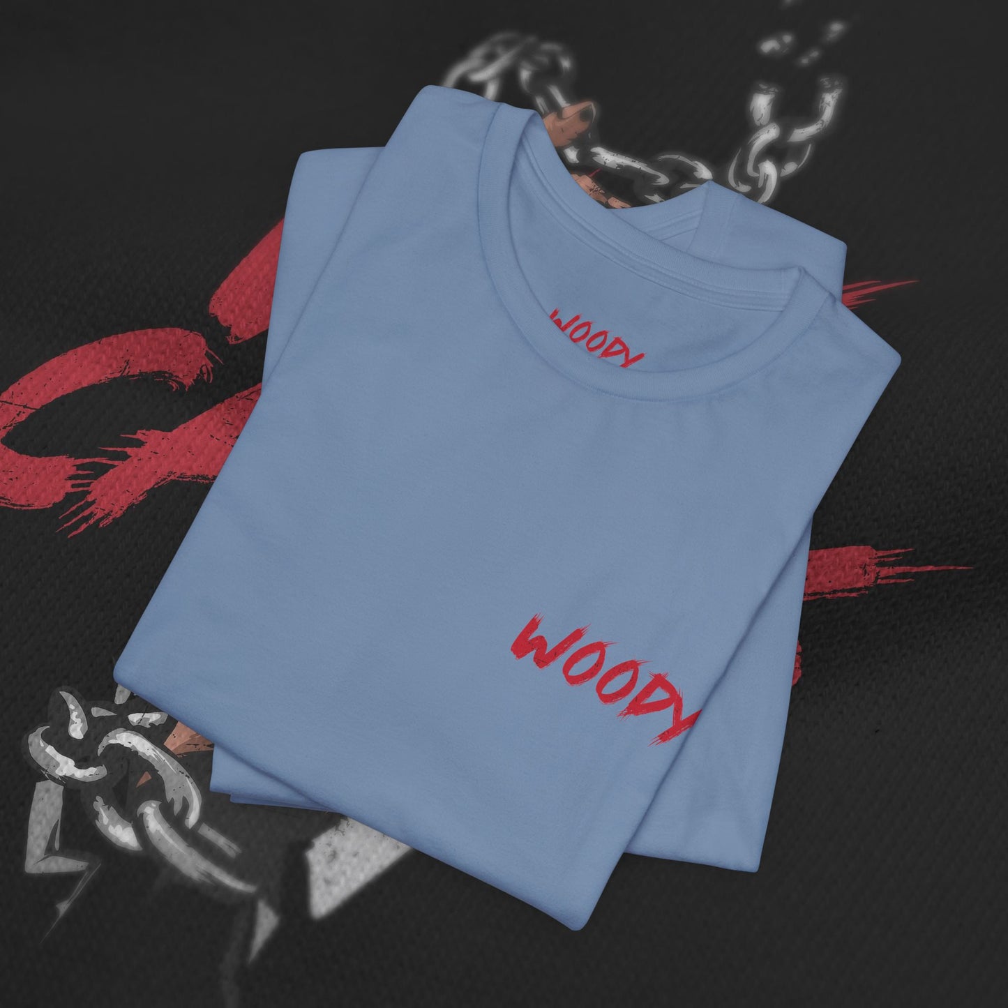 Who Cares - Steel Blue - T-Shirt