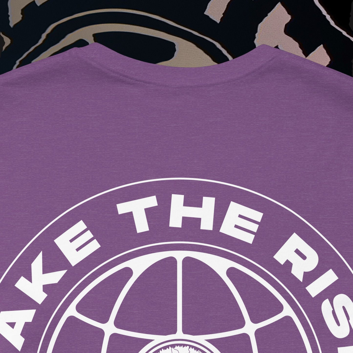 Take The Risk - Heather Purple - T-Shirt