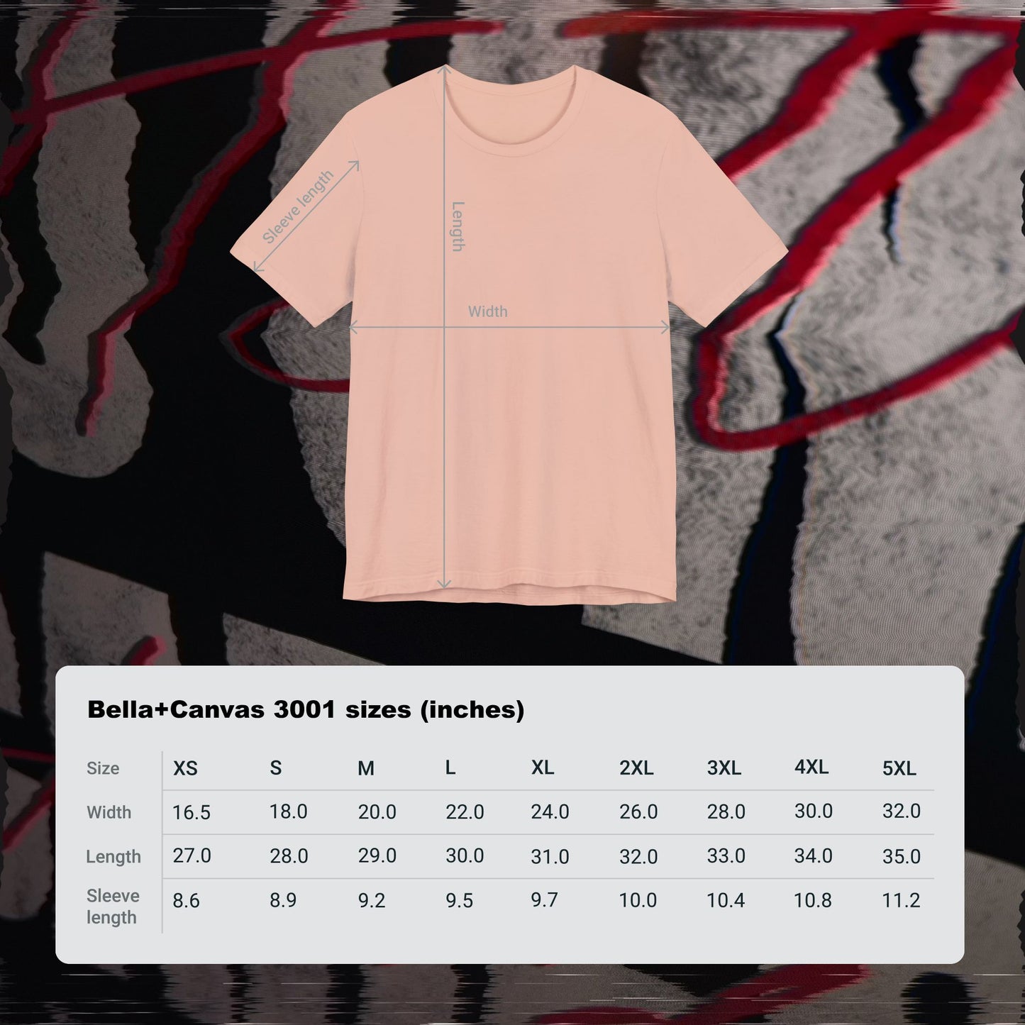 No One Cares, Hustle Harder - Peach - T-Shirt